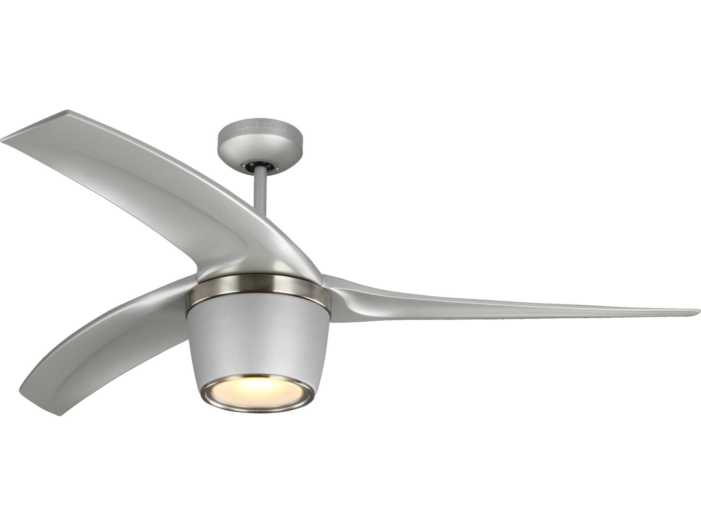Trendy Grey Outdoor Ceiling Fans Within Monte Carlo Fans Skylon Grey 56'' Wide Indoor/outdoor Ceiling Fan (View 15 of 20)