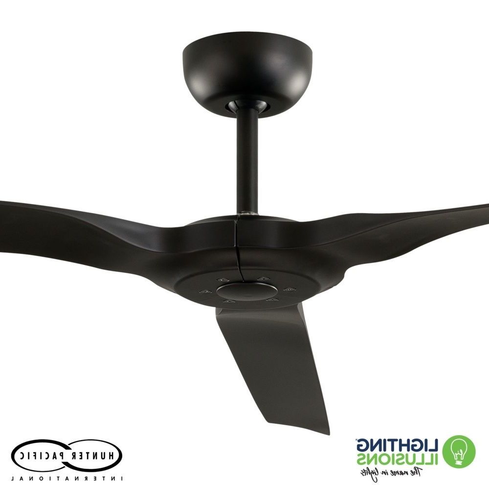 Well Known Bamboo Radical 2 Indoor/outdoor 60" 3 Blade Dc Ceiling Fan With With Outdoor Ceiling Fans With Bamboo Blades (View 18 of 20)