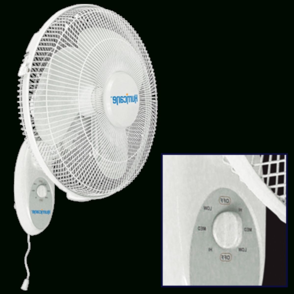 Well Known Hurricane 736505 Supreme Wall Mount Fan 16 Inch – Walmart In Hurricane Outdoor Ceiling Fans (View 20 of 20)