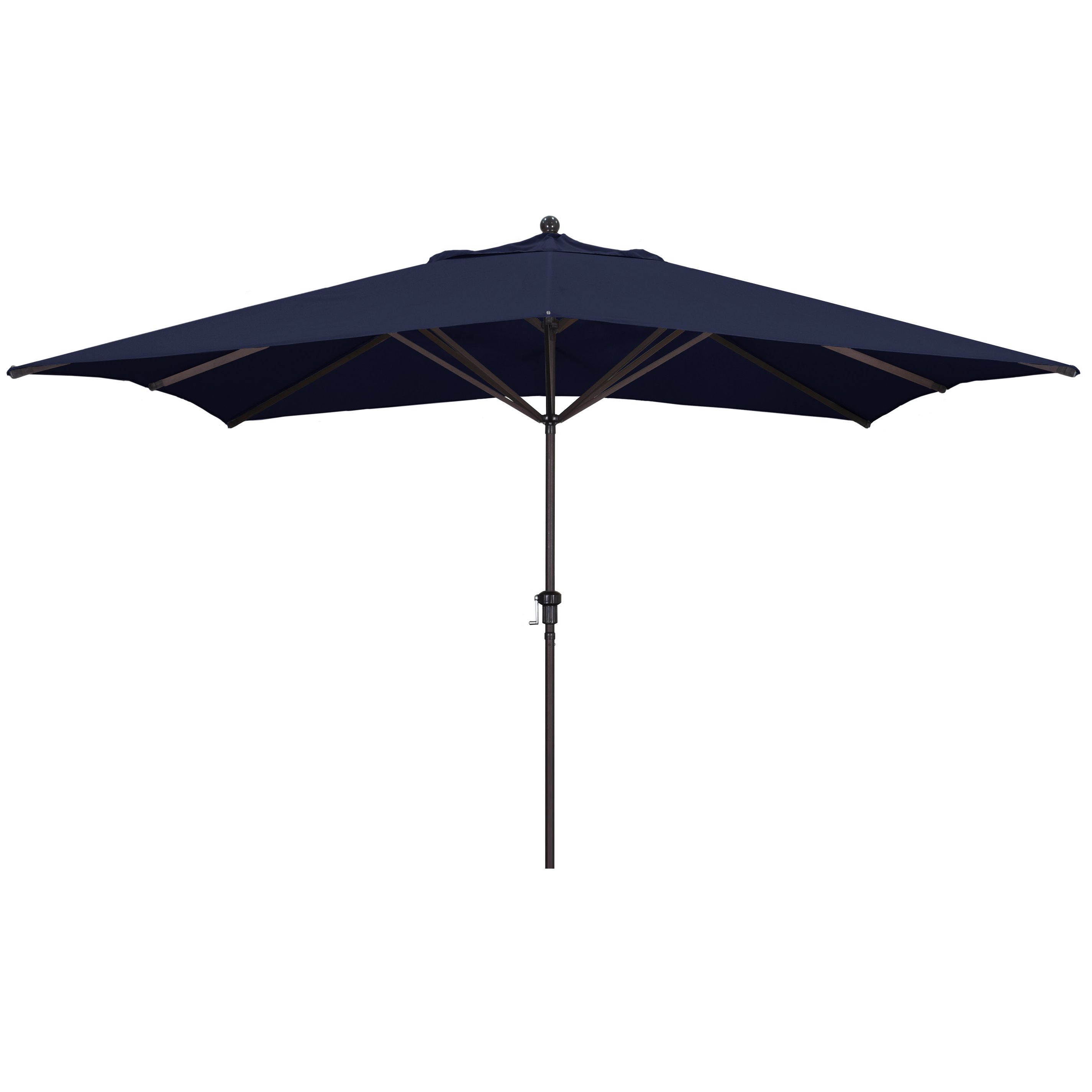 Carlton 11' X 8' Rectangular Market Umbrella Inside Newest Eisele Rectangular Market Umbrellas (View 9 of 20)