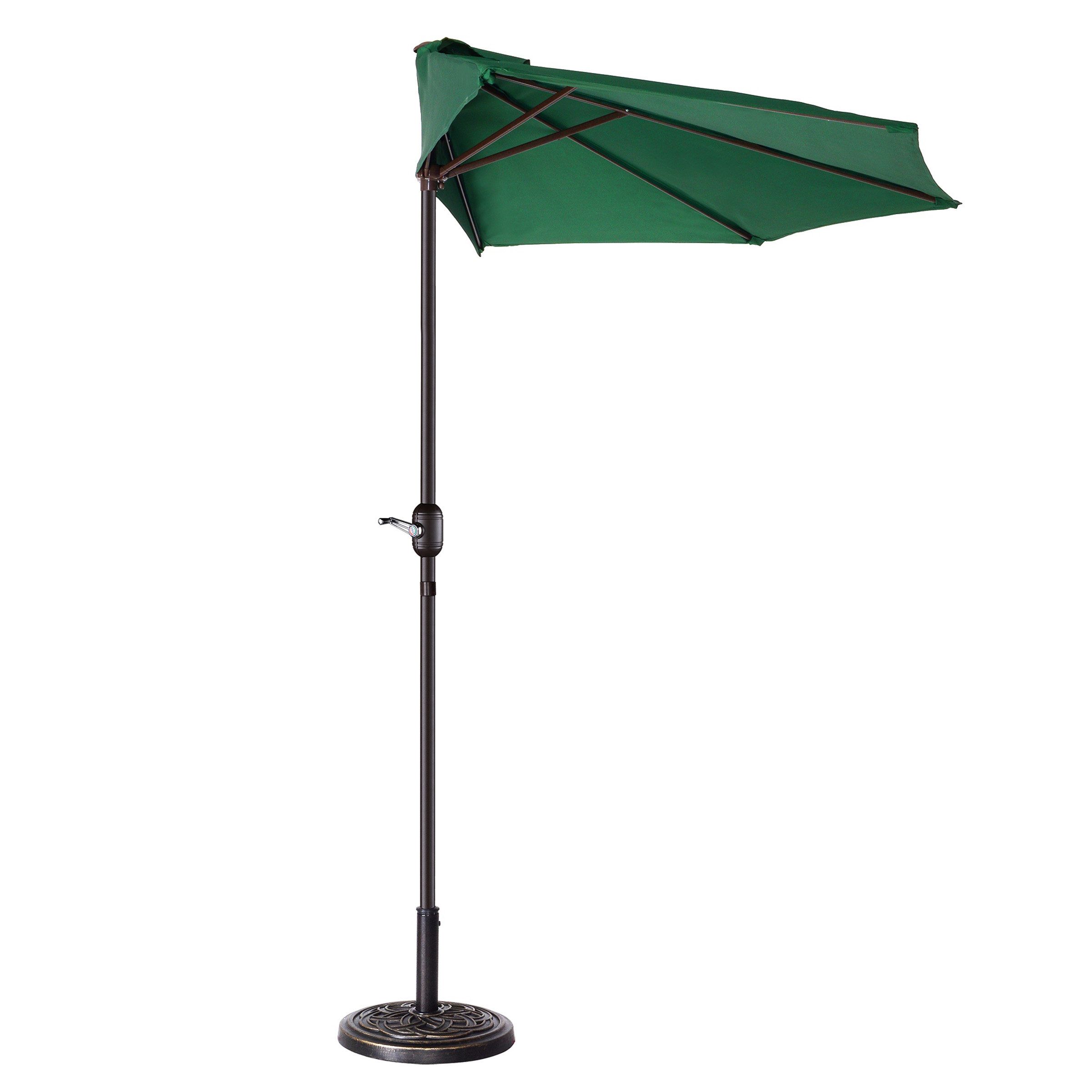 Colburn Half 9' Market Umbrella Regarding 2019 Sheehan Half Market Umbrellas (View 5 of 20)