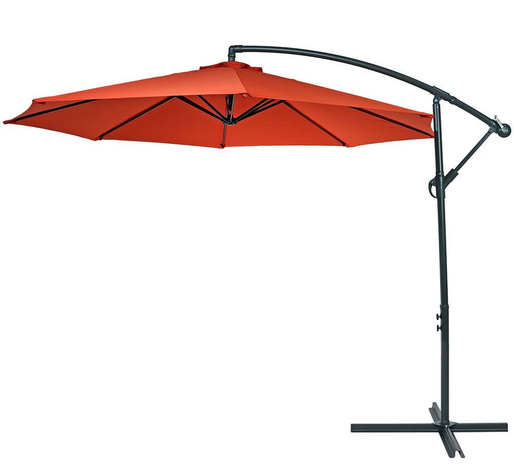 Current Raymundo 10.5' Cantilever Umbrella Within Amaris Cantilever Umbrellas (Photo 2 of 20)