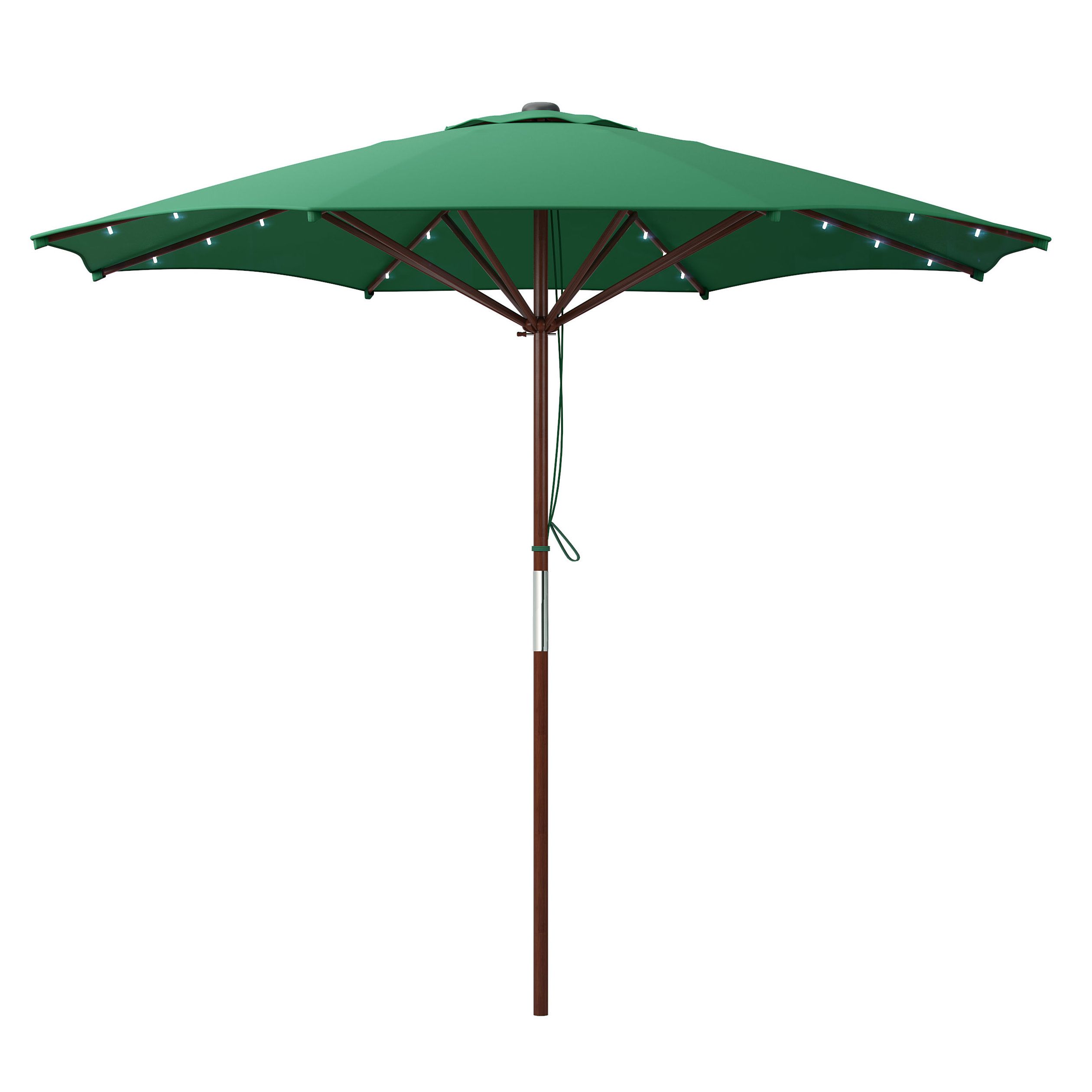 Deforge 9' Illuminated Umbrella Intended For Most Current Markley Market Beach Umbrellas (View 16 of 20)