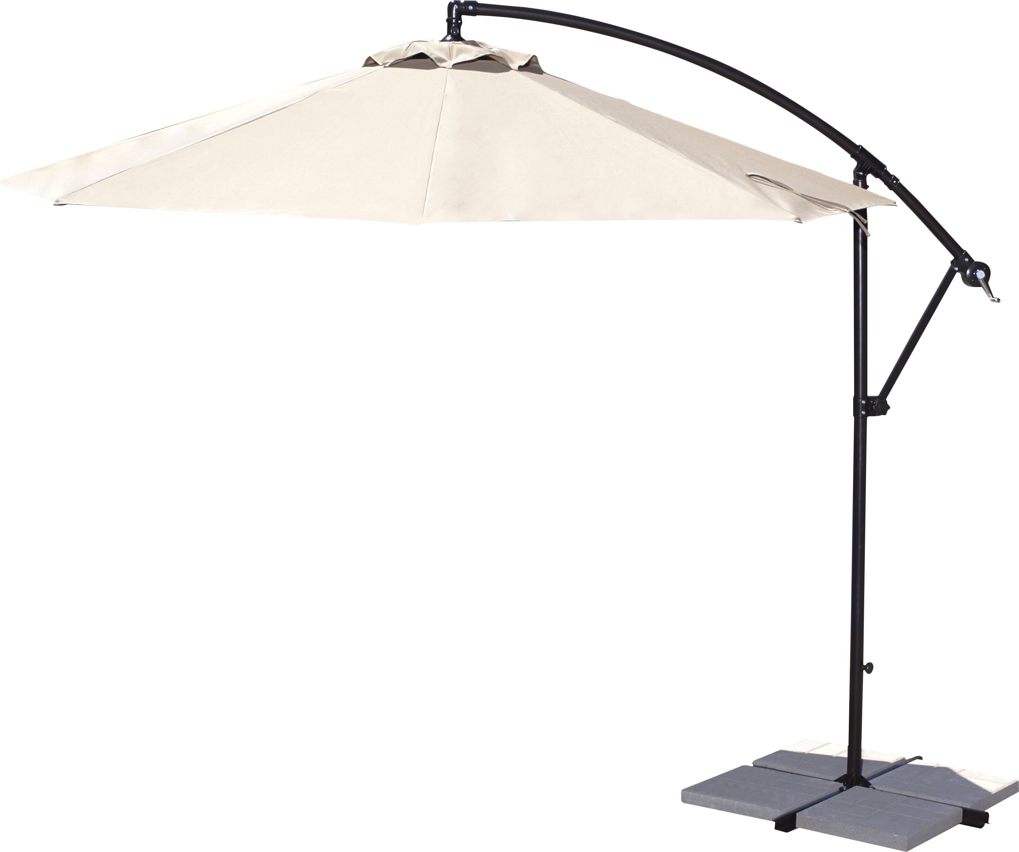 Famous Ketcham 10' Cantilever Umbrella With Regard To Irven Cantilever Umbrellas (View 11 of 20)