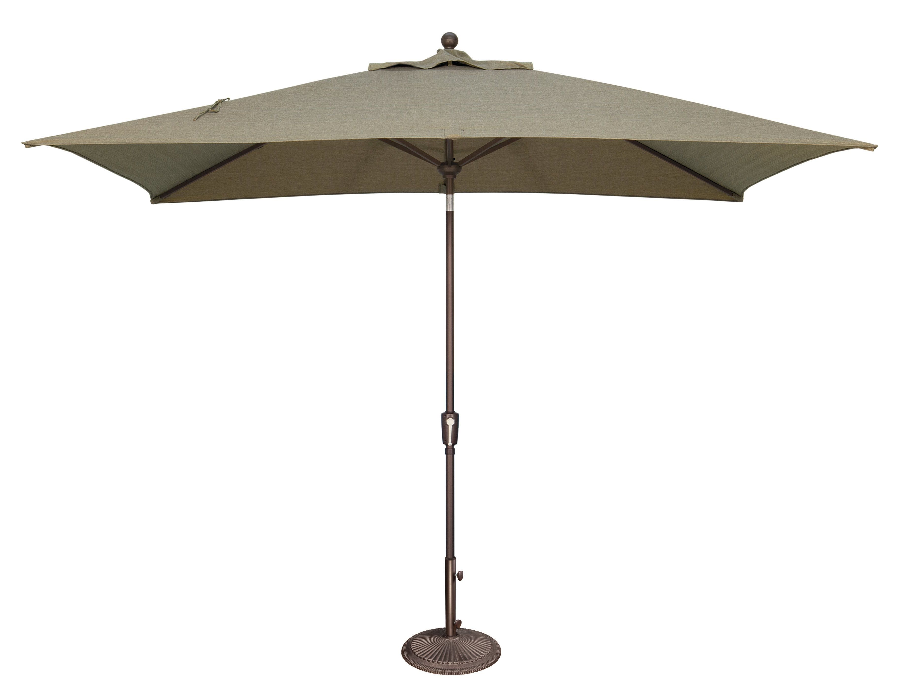 Fashionable Launceston 10' X 6.5' Rectangular Market Umbrella Regarding Bonview Rectangular Market Umbrellas (Photo 2 of 20)