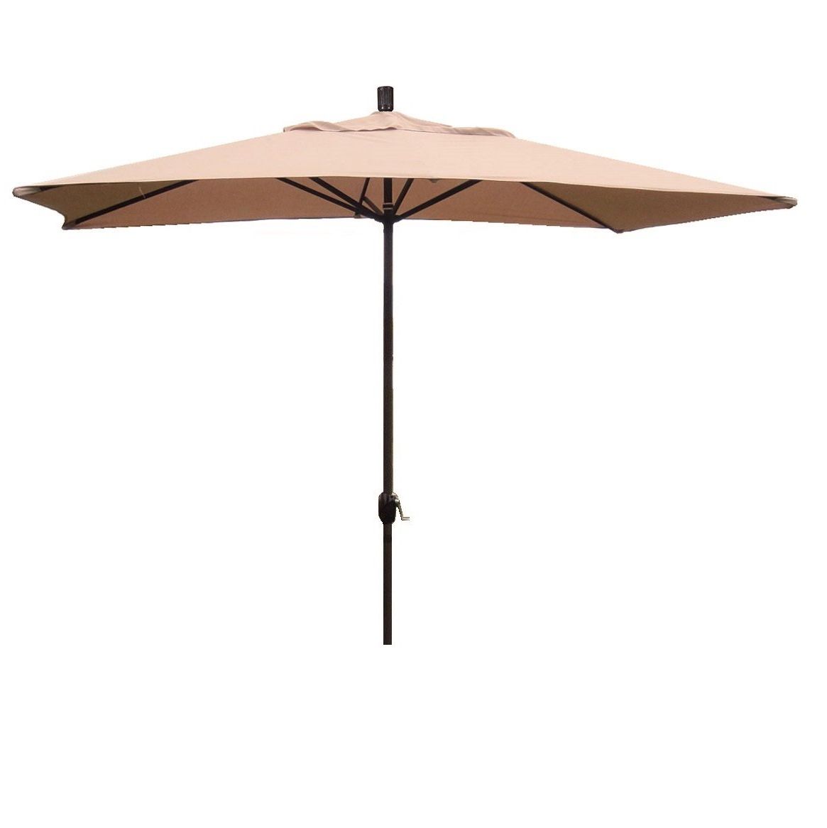 Grieve 10' X 6' Rectangular Market Umbrella Pertaining To Well Known Lonoke Patio  Rectangular Market Umbrellas (View 7 of 20)