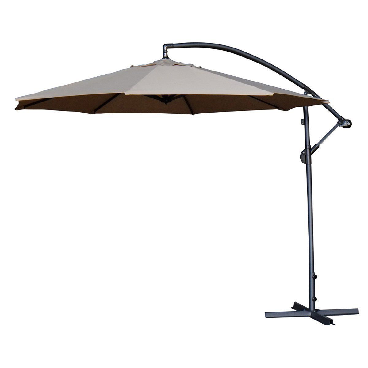 Jaelynn Cantilever Umbrellas With Best And Newest Irven 10' Cantilever Umbrella (View 19 of 20)