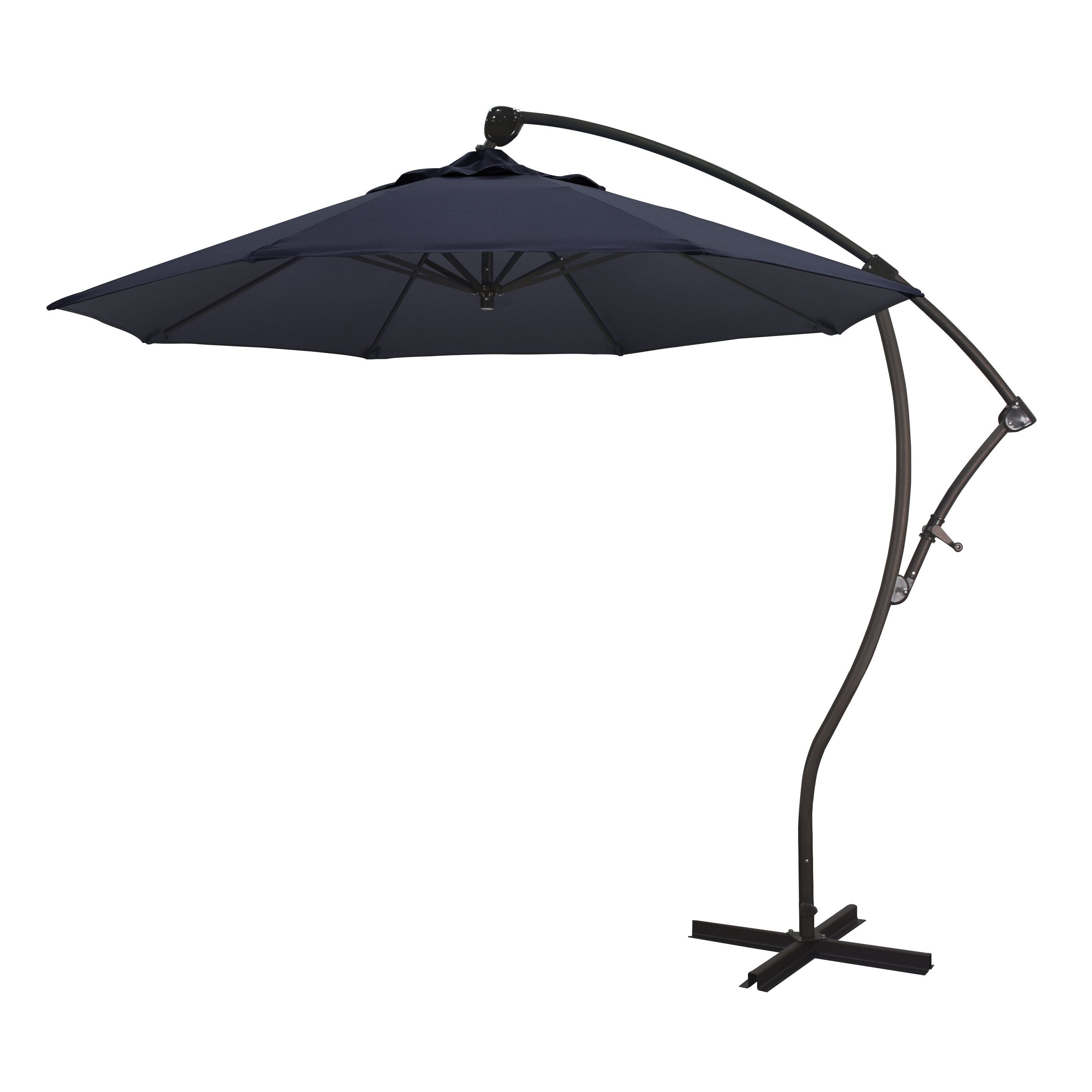 Ketcham Cantilever Umbrellas With Recent Capri 9' Cantilever Umbrella (View 10 of 20)