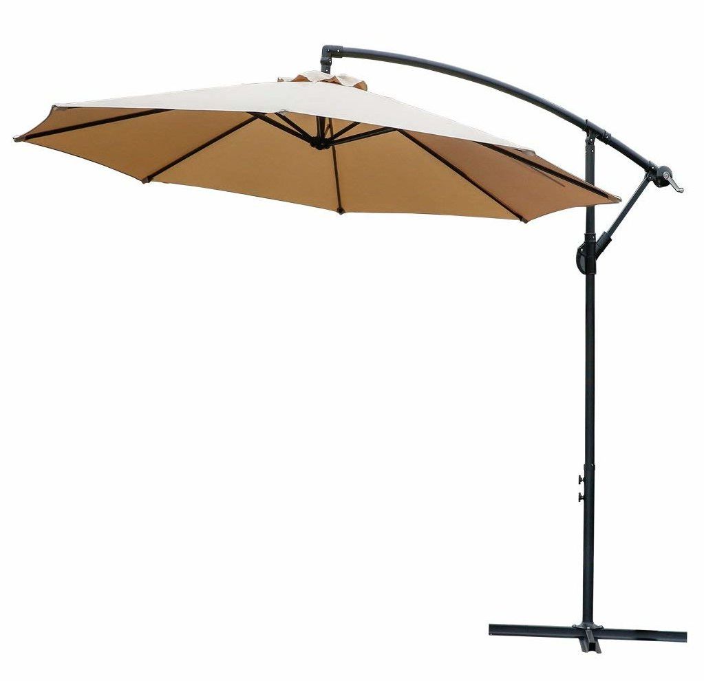 Lutie 10' Cantilever Umbrella Within Fashionable Tilda Cantilever Umbrellas (View 7 of 20)