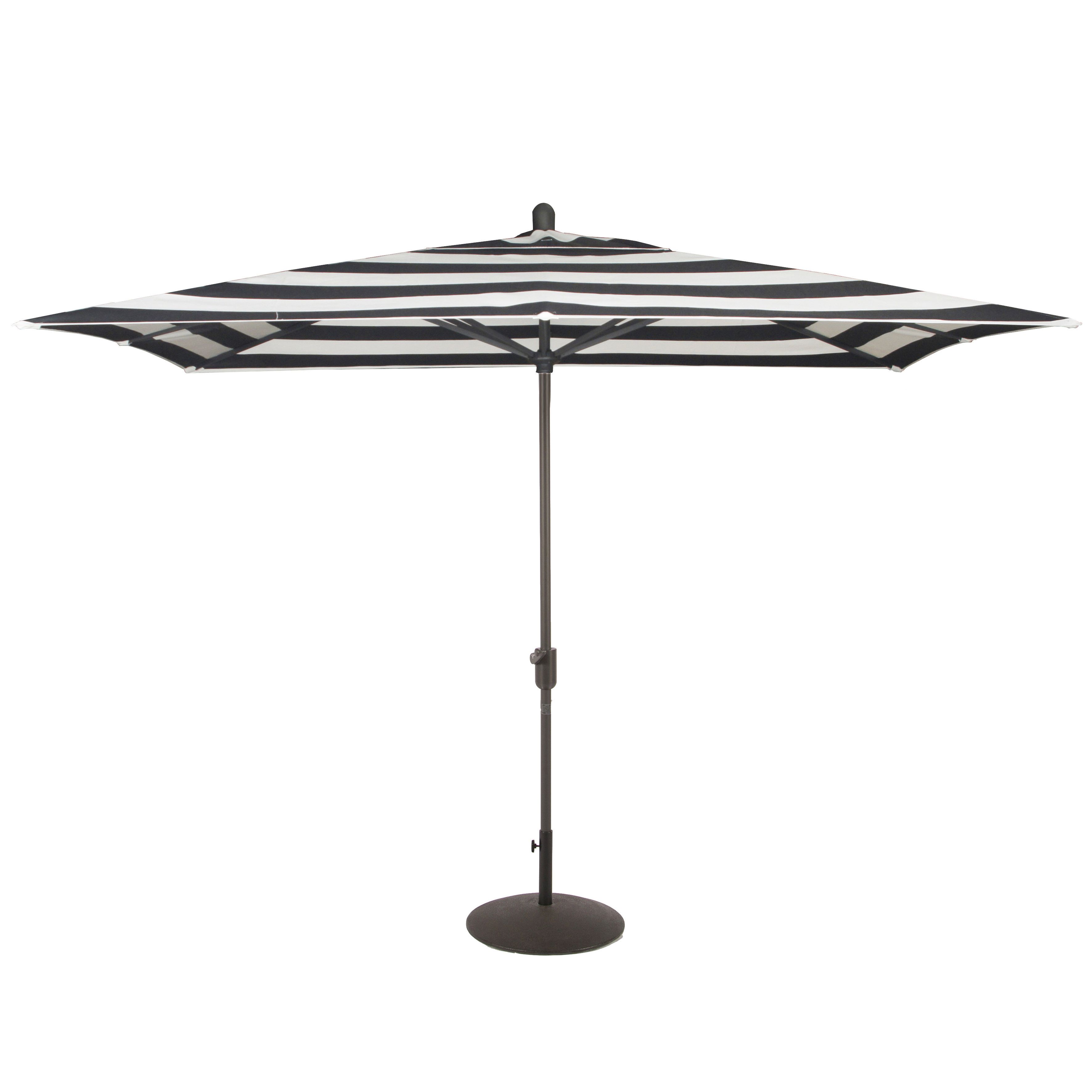 Madalyn Rectangular Market Sunbrella Umbrellas With Trendy Wieczorek Auto Tilt 10' X  (View 2 of 20)