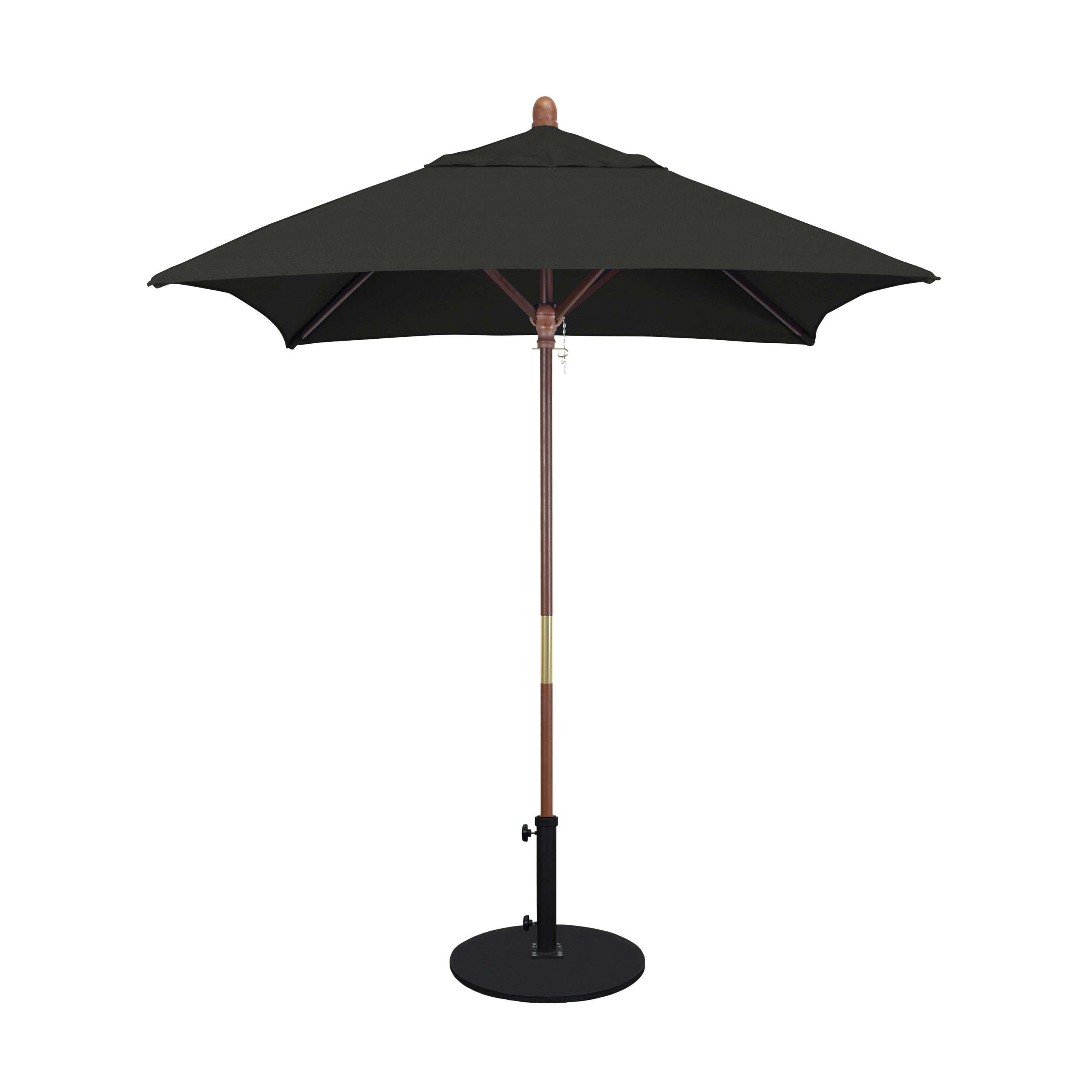 Most Up To Date Bradford Patio Market Umbrellas Regarding Ethan 6' Square Market Umbrella (View 13 of 20)