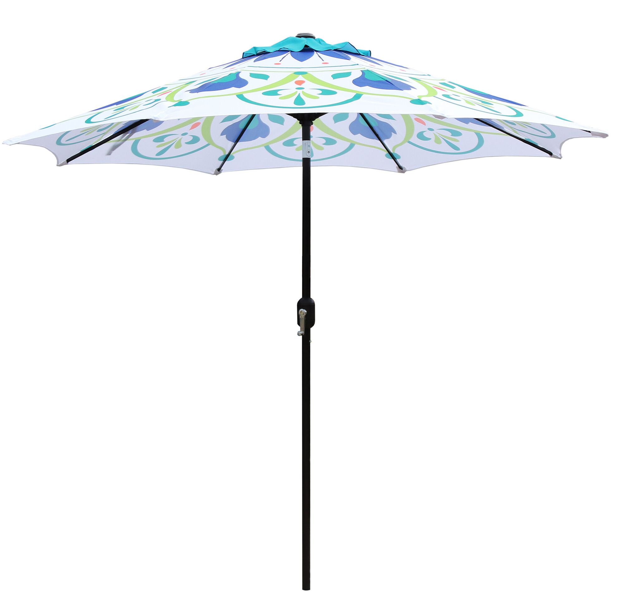 Sittard 9' Market Umbrella For Widely Used Sittard Market Umbrellas (View 1 of 20)