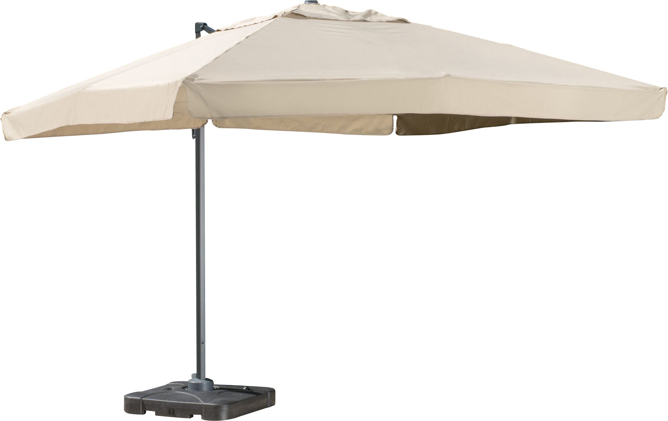 Sol 72 Outdoor Bondi 9.8' Square Cantilever Umbrella Regarding Most Up To Date Bonview Rectangular Market Umbrellas (Photo 8 of 20)