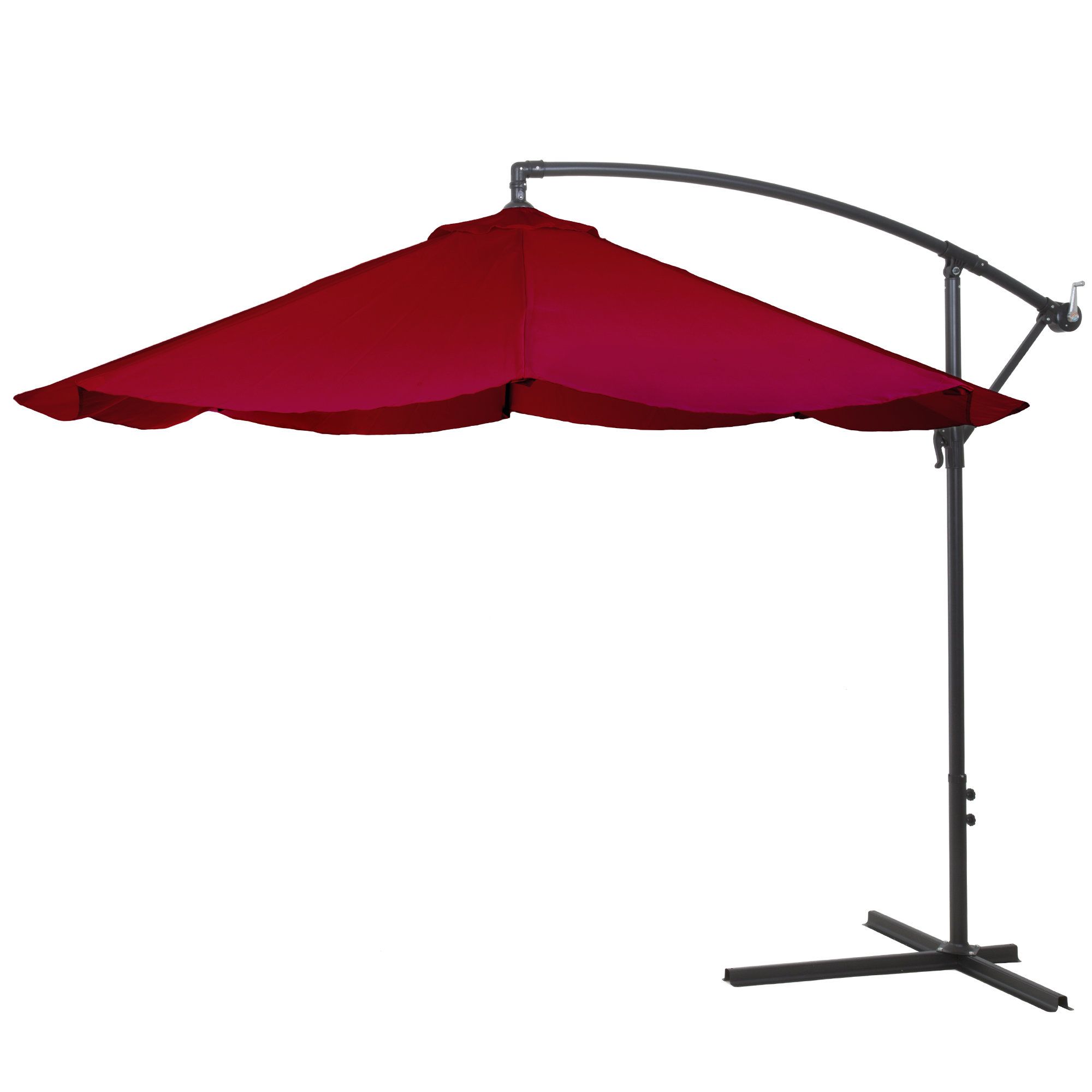 Vassalboro Cantilever Umbrellas For Well Known Vassalboro 10' Cantilever Umbrella (View 4 of 20)