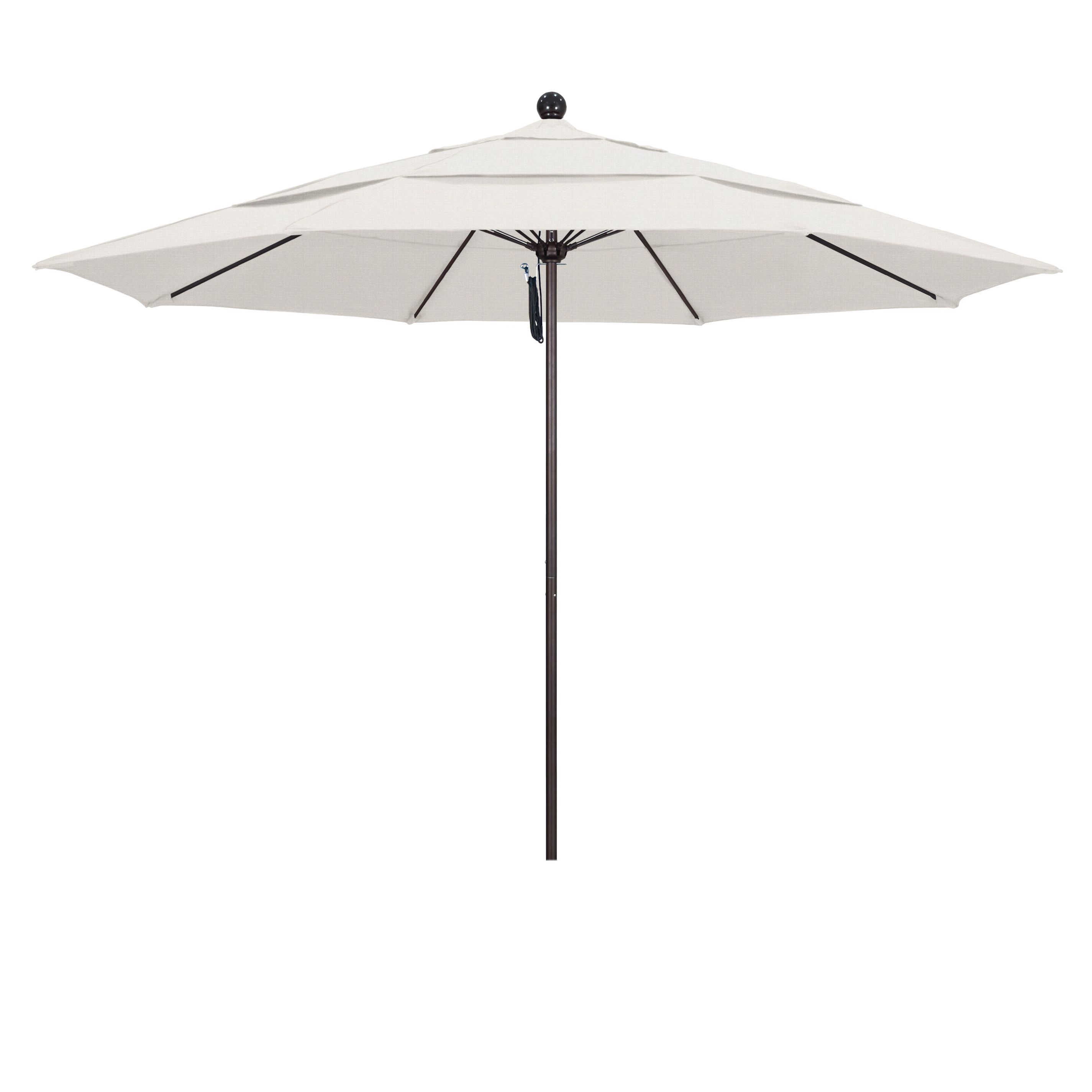 Well Liked Caravelle Square Market Sunbrella Umbrellas Within Davenport 11' Market Umbrella (View 11 of 20)