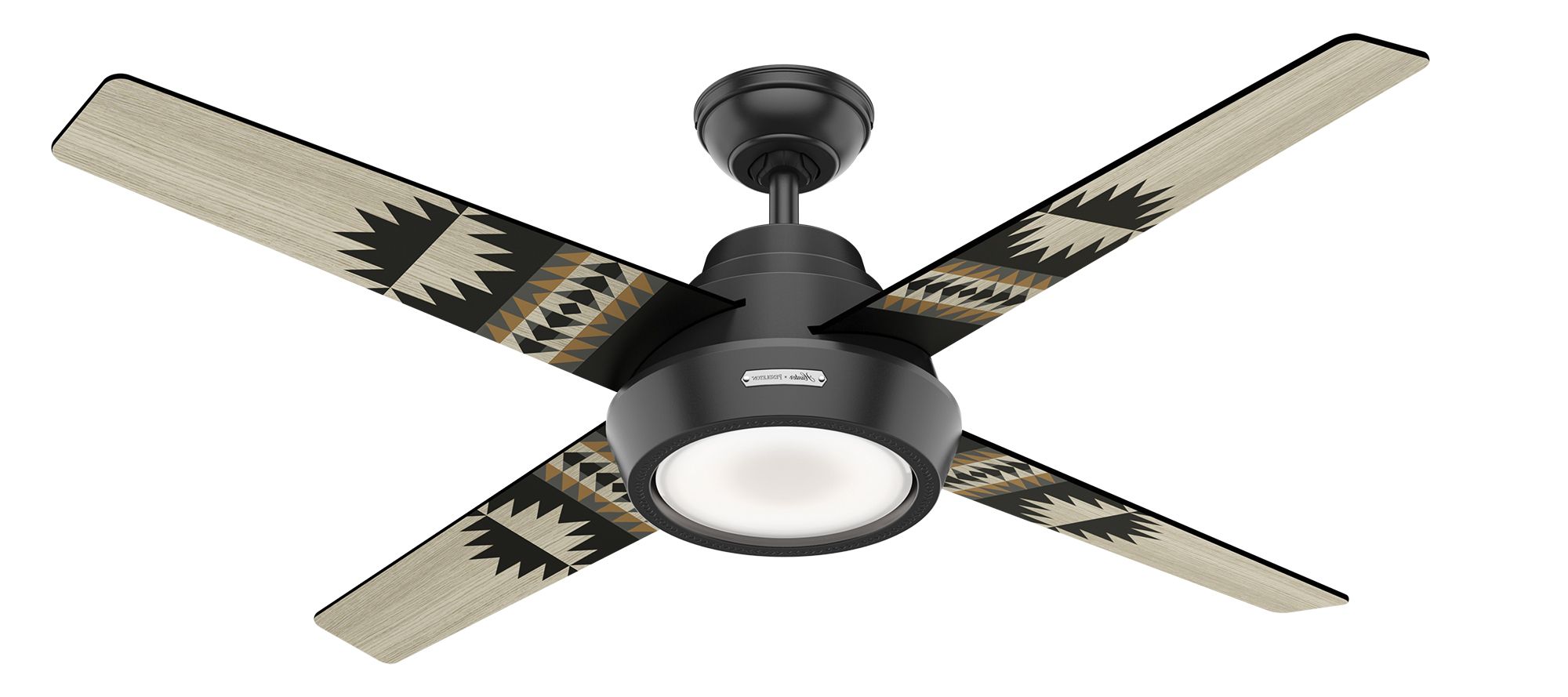 2019 Spider Rock With Led Light 54 Inch Ceiling Fan (View 11 of 20)