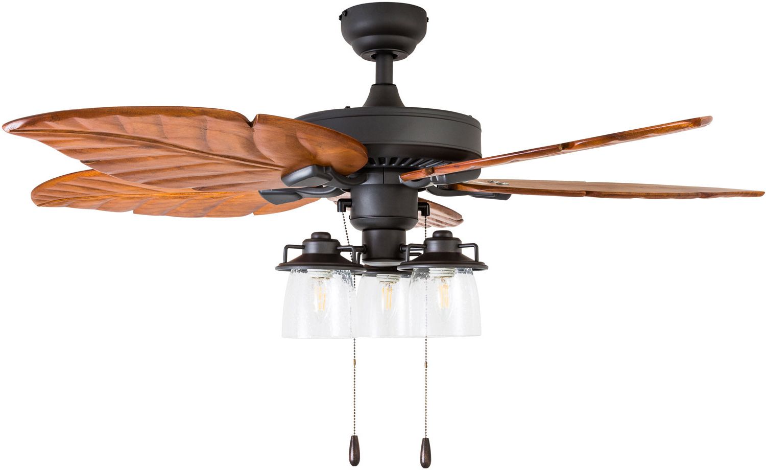 2020 52" Columbus 5 Blade Led Ceiling Fan With Regard To Kalista 5 Blade Ceiling Fans (View 17 of 20)