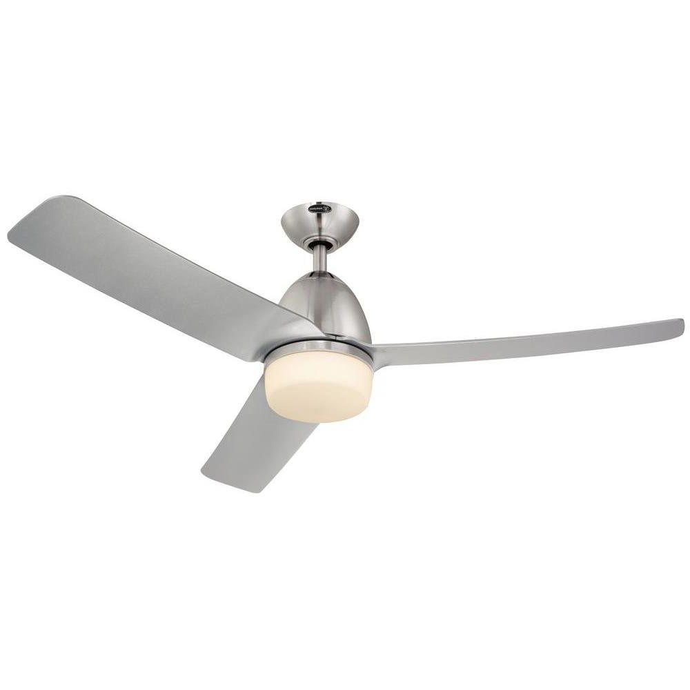 52" Banfield 3 Blade Ceiling Fan With Remote Control Pertaining To Newest Truesdale 3 Blades Ceiling Fans (Photo 2 of 20)