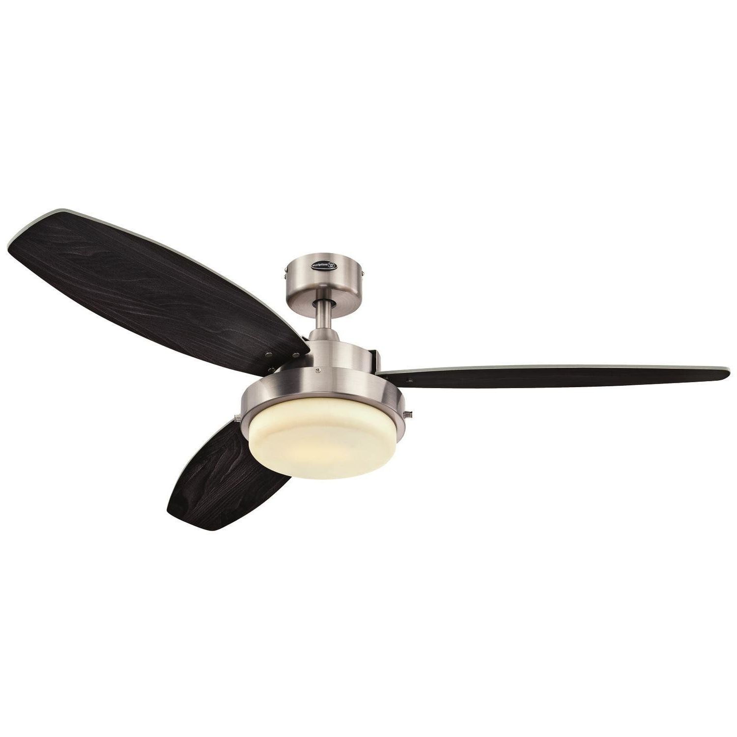 52" Corsa Two Light Reversible Plywood 3 Blade Ceiling Fan In Most Up To Date Corsa 3 Blade Ceiling Fans (Photo 9 of 20)