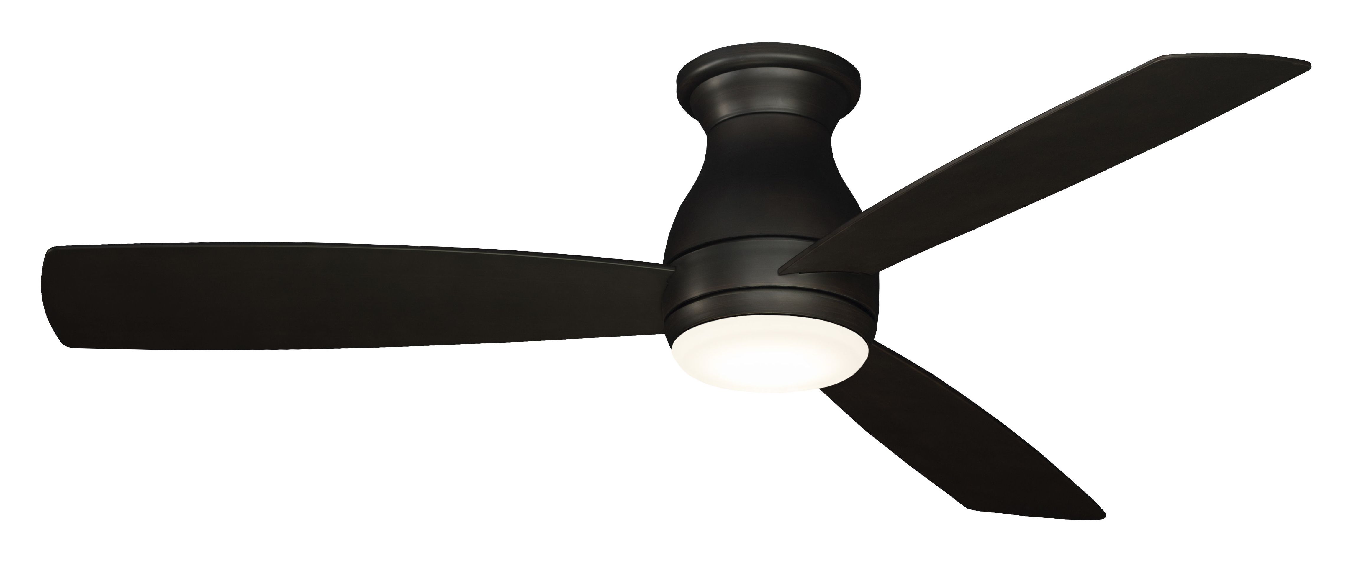 52" Hugh 3 Blade Outdoor Led Ceiling Fan For Recent Paige 3 Blade Led Ceiling Fans (Photo 10 of 20)