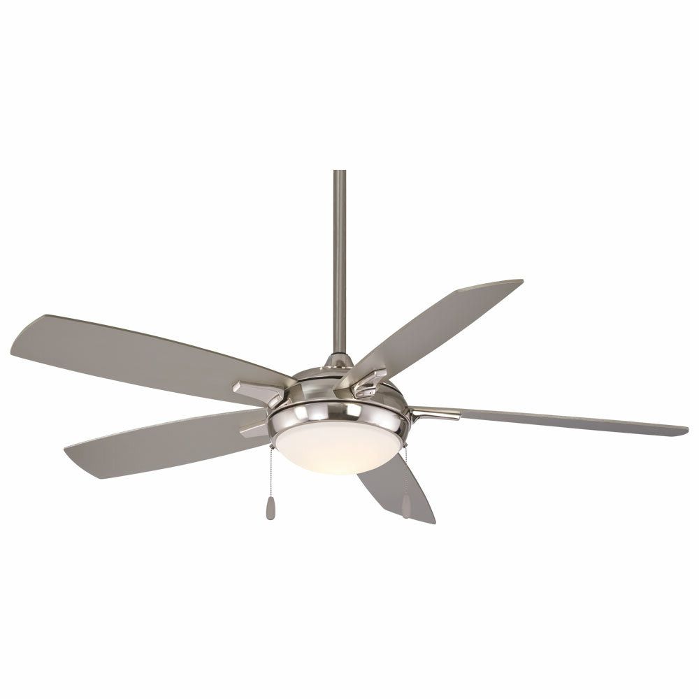 54" Lun Aire Led 5 Blade Ceiling Fan In Newest 5 Blade Ceiling Fans (Photo 5 of 20)