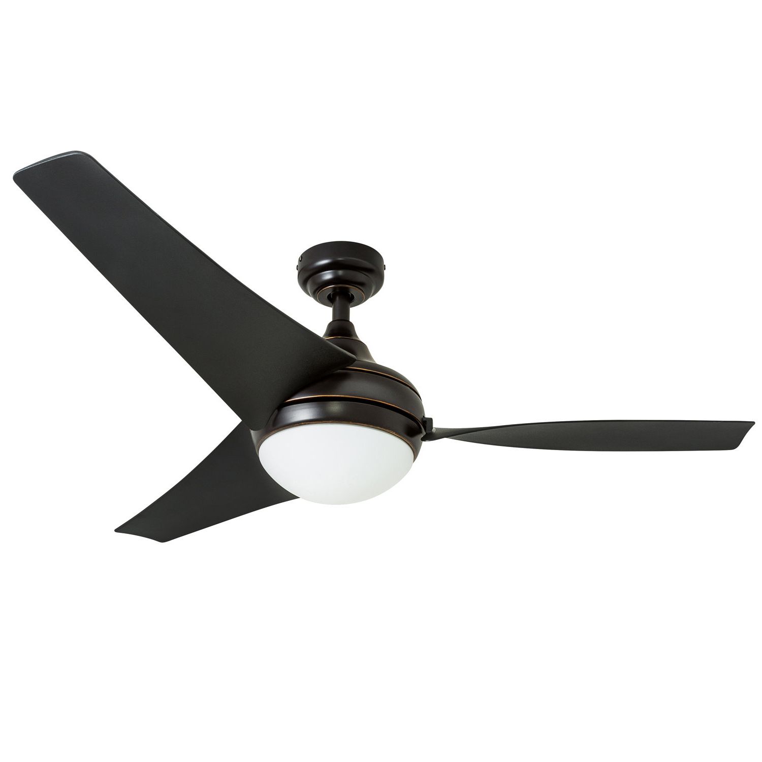 Alyce 3 Blade Led Ceiling Fans With Remote Control Within Widely Used 52" Schall 3 Blade Led Ceiling Fan With Remote (View 10 of 20)