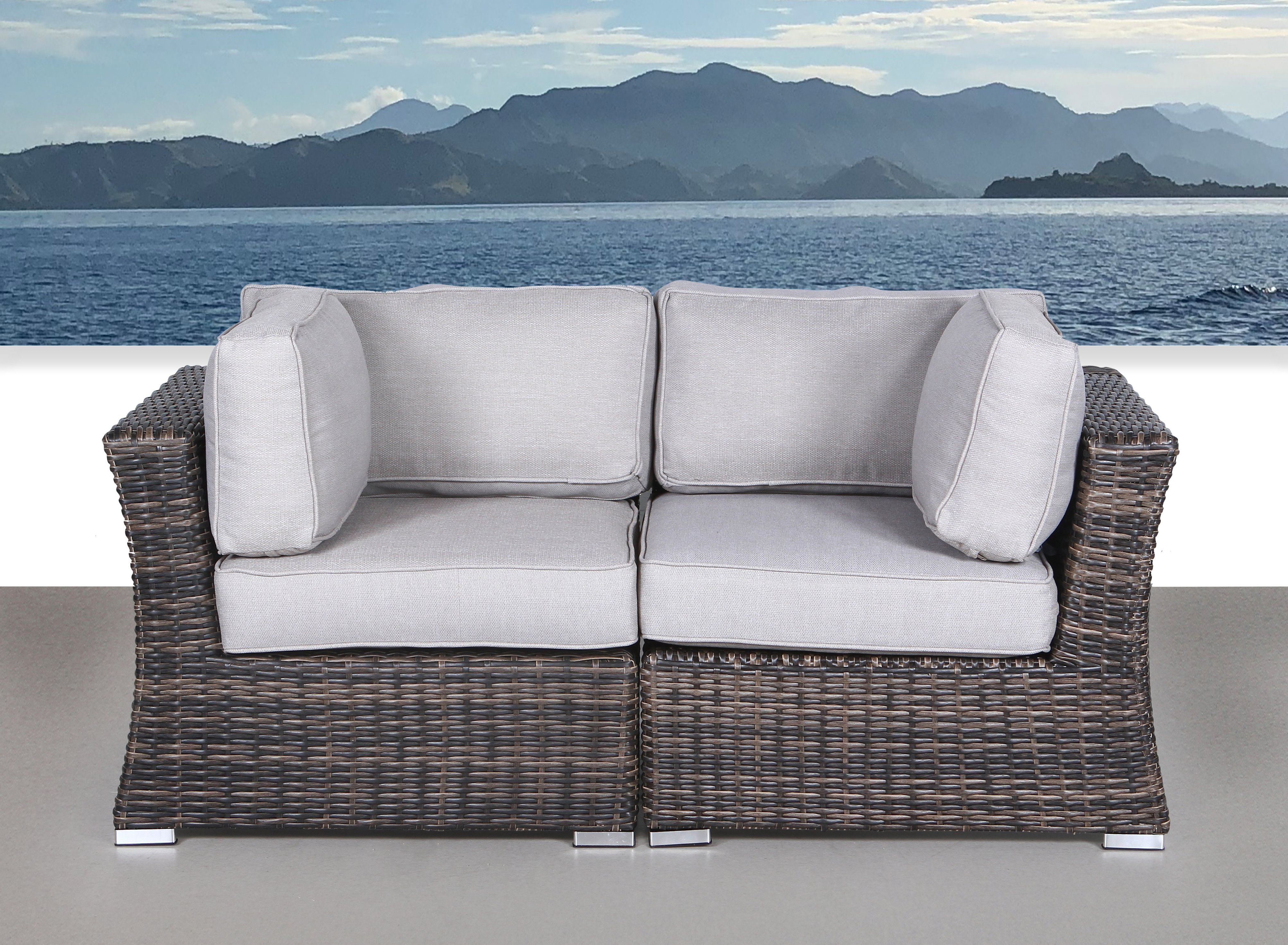 Belton Loveseats With Cushions For Widely Used Huddleson Contemporary Loveseat With Cushion (View 3 of 25)