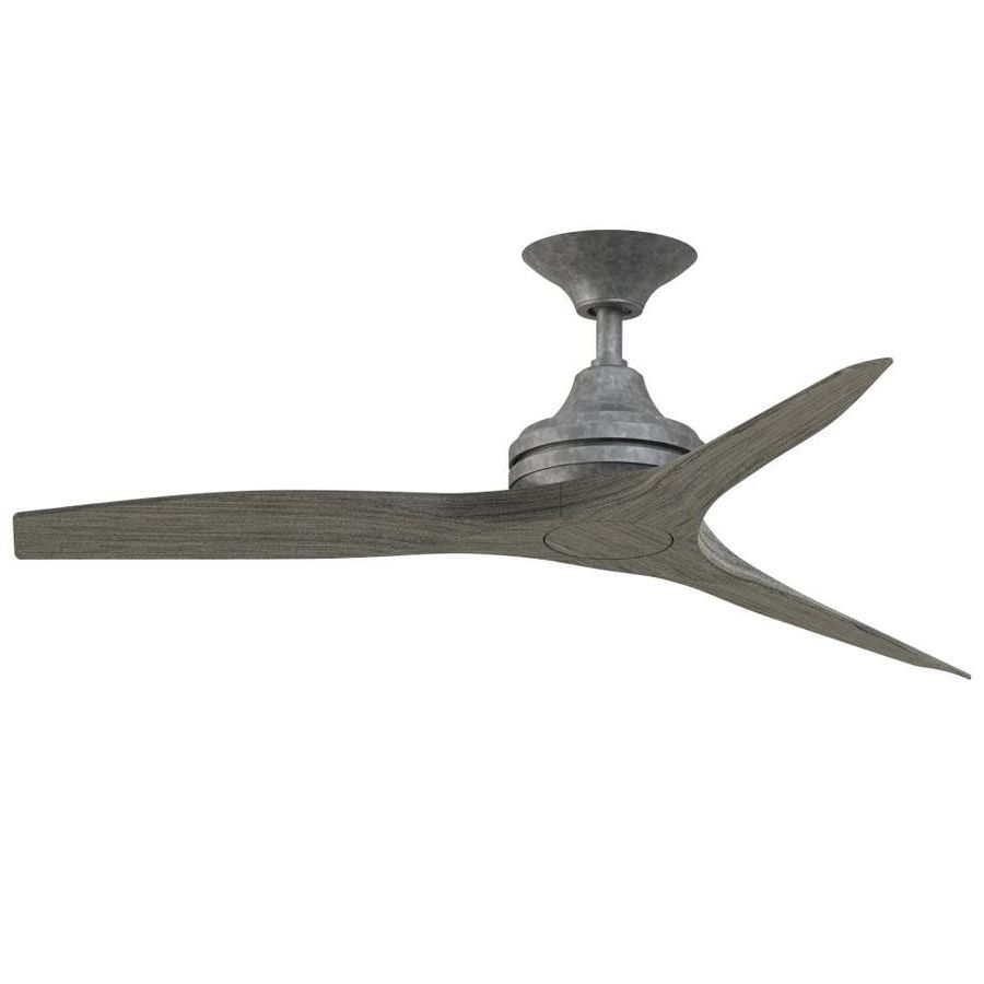 Best And Newest Fanimation Spitfire 48 In Silver Indoor/outdoor Ceiling Fan With Regard To Spitfire 3 Blade Ceiling Fans (Photo 5 of 20)
