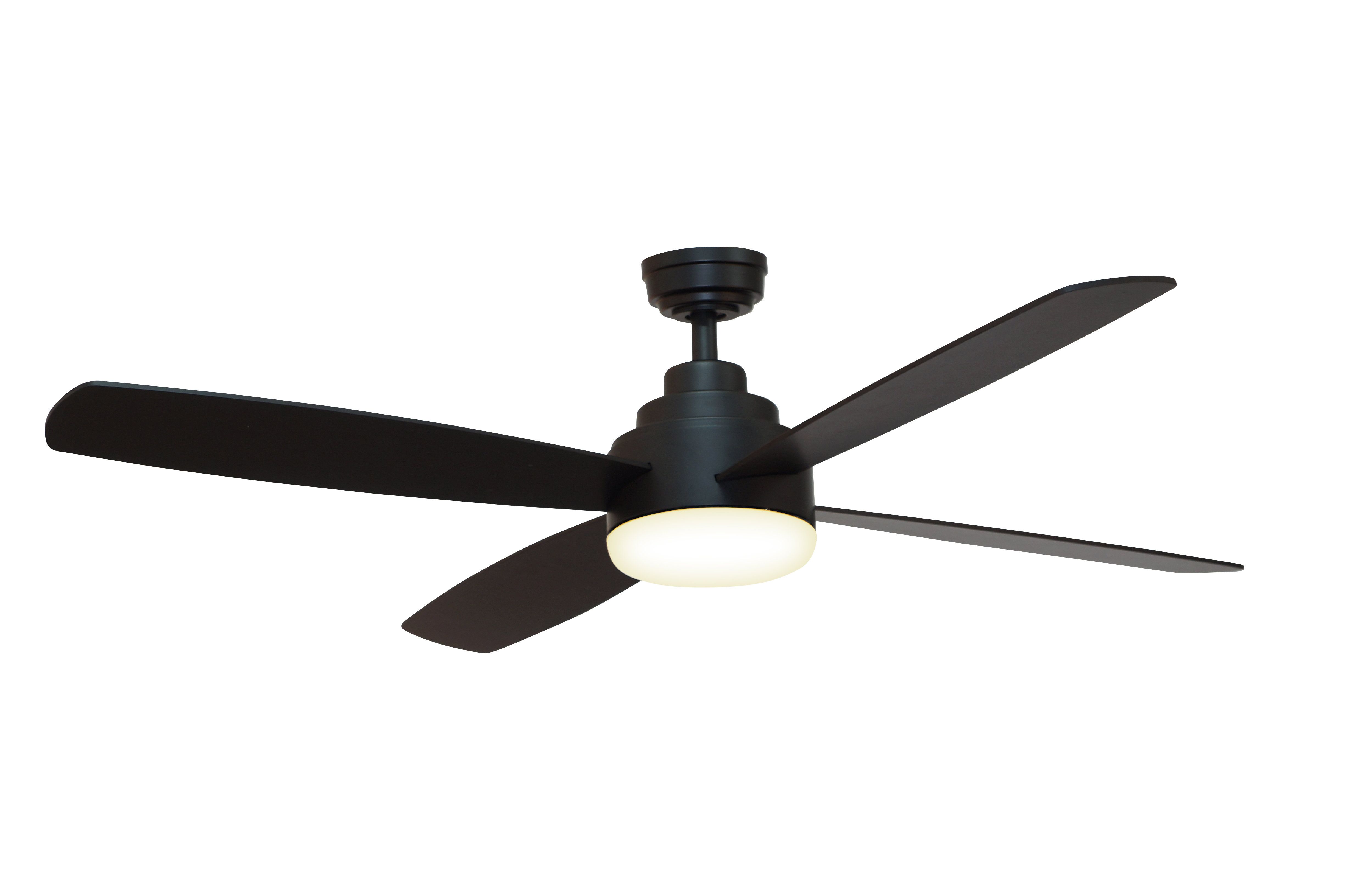 Best And Newest Martika 4 Blade Ceiling Fans With Regard To Farmhouse & Rustic 4 Blade Ceiling Fans (View 10 of 20)