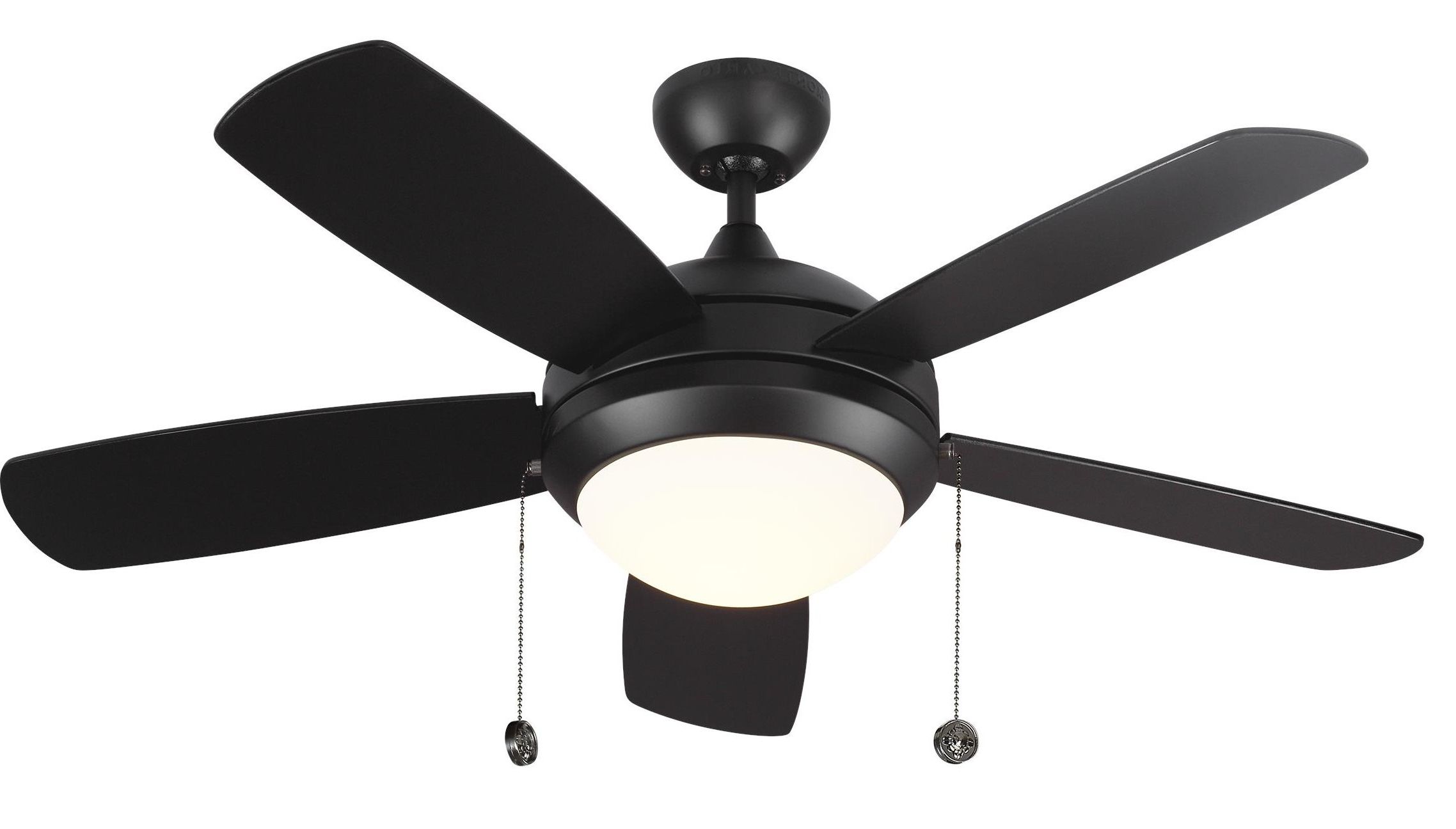 Current 44" Lolington 5 Blade Led Ceiling Fan Within Marcoux 5 Blade Ceiling Fans (Photo 12 of 20)