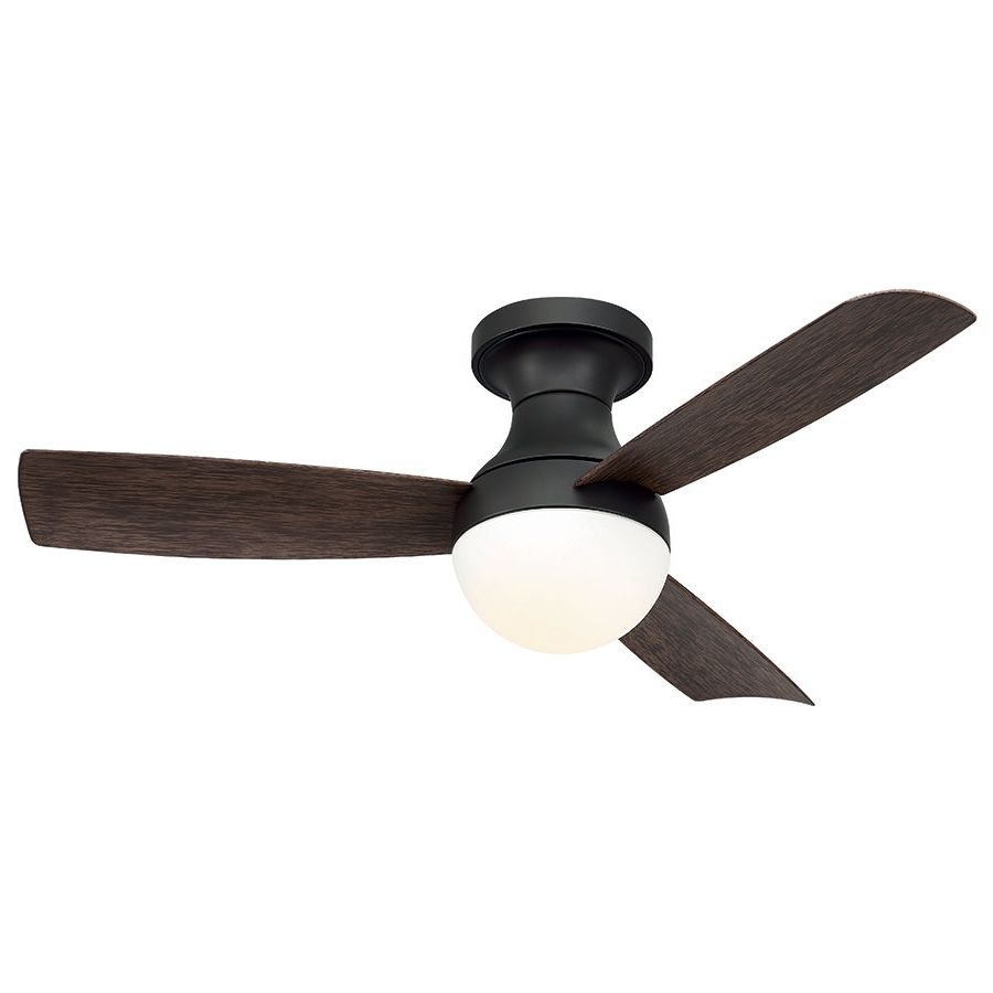 Famous 44" Aloft 3 Blade Outdoor Led Ceiling Fan With Remote For Loft 3 Blade Ceiling Fans (View 4 of 20)