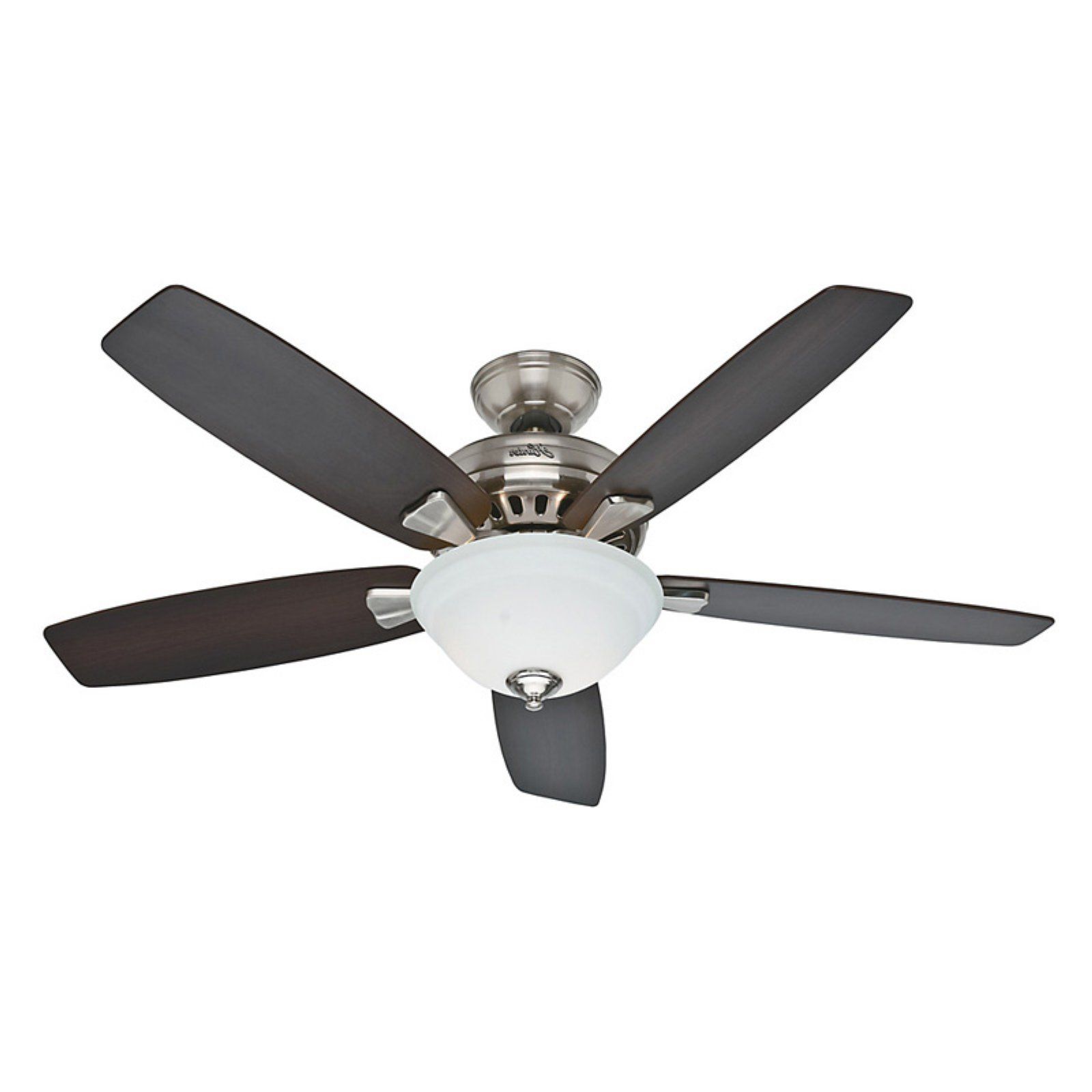 Famous Hunter 53176 Banyan 52" Fan With 5 Blades (bronze/roasted Walnut/yellow  Walnut) In Banyan 5 Blade Ceiling Fans (Photo 2 of 20)