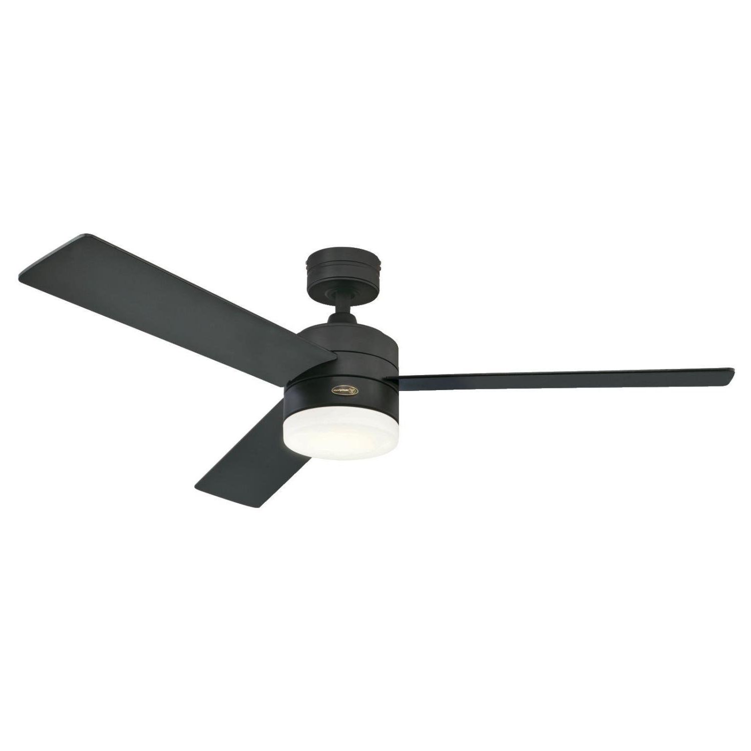 Famous Truesdale 3 Blades Ceiling Fans With Wade Logan 52" Luray 3 Blade Ceiling Fan With Remote, Light Kit Included (Photo 4 of 20)