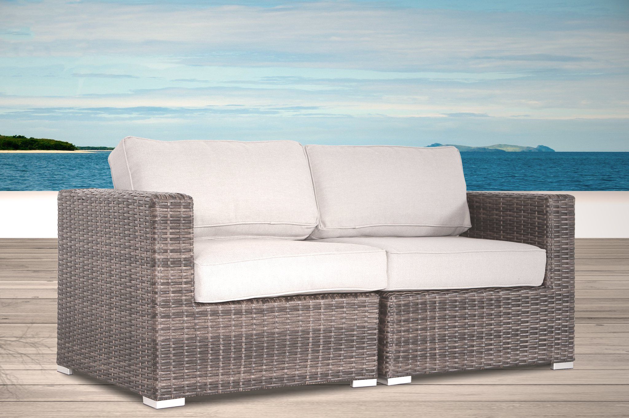 Fashionable Tripp Loveseats With Cushions Throughout Vardin Loveseat With Cushions (Photo 7 of 20)
