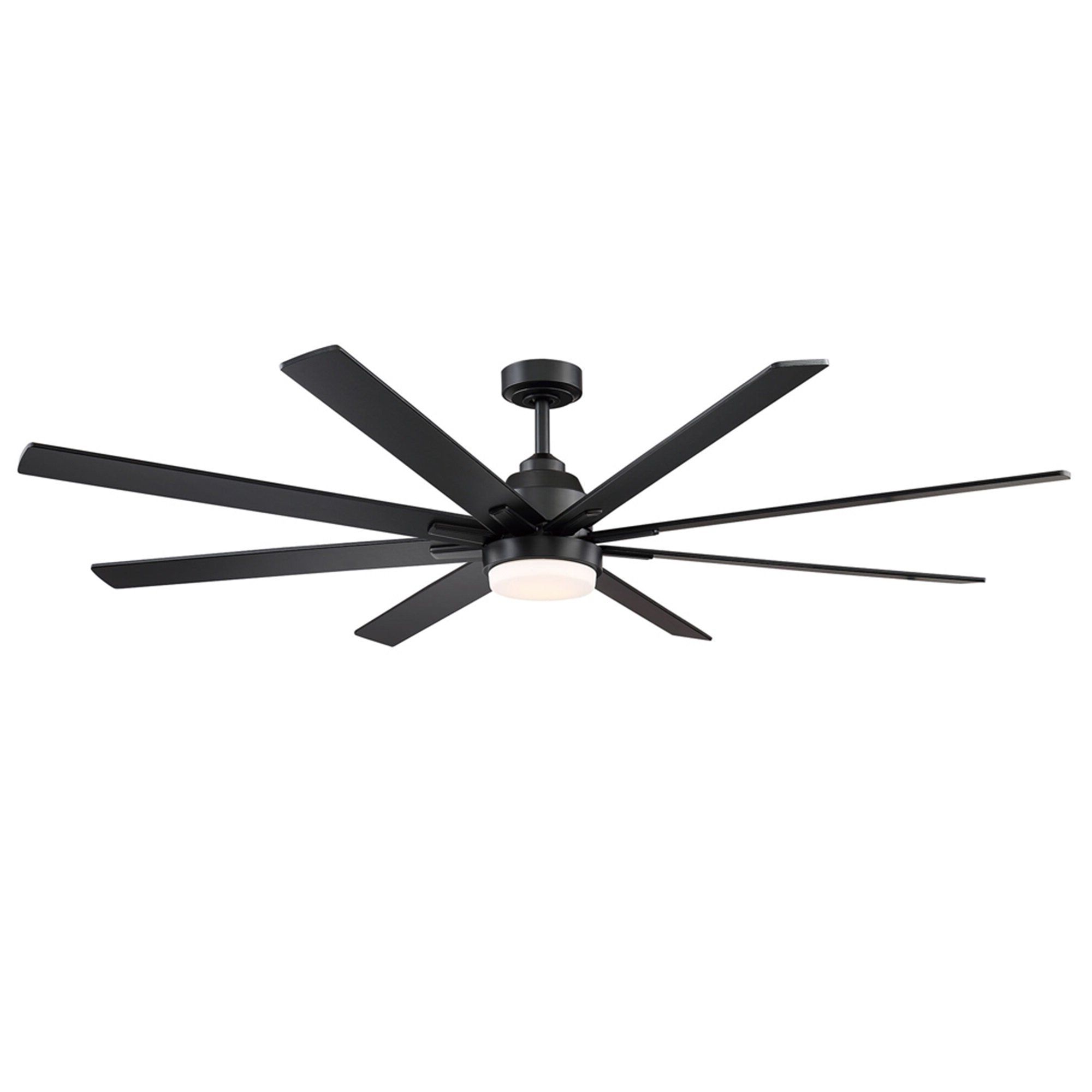 Gilda 8 Blade Led Ceiling Fan With Remote, Light Kit Included Throughout Widely Used Bankston 8 Blade Led Ceiling Fans (View 4 of 20)