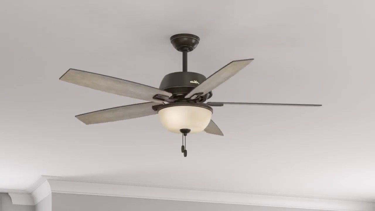 Hunter Donegan Ceiling Fan For Recent Donegan 5 Blade Led Ceiling Fans (View 19 of 20)