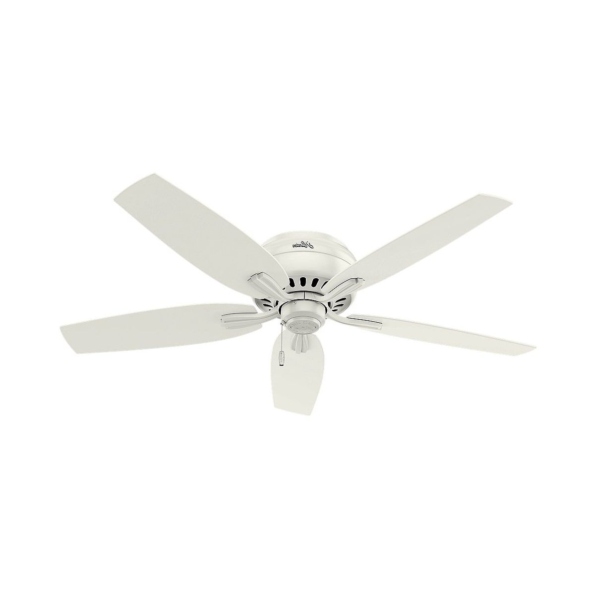 Hunter Newsome 52 Low Profile With 2020 Newsome Low Profile 5 Blade Ceiling Fans (View 17 of 20)