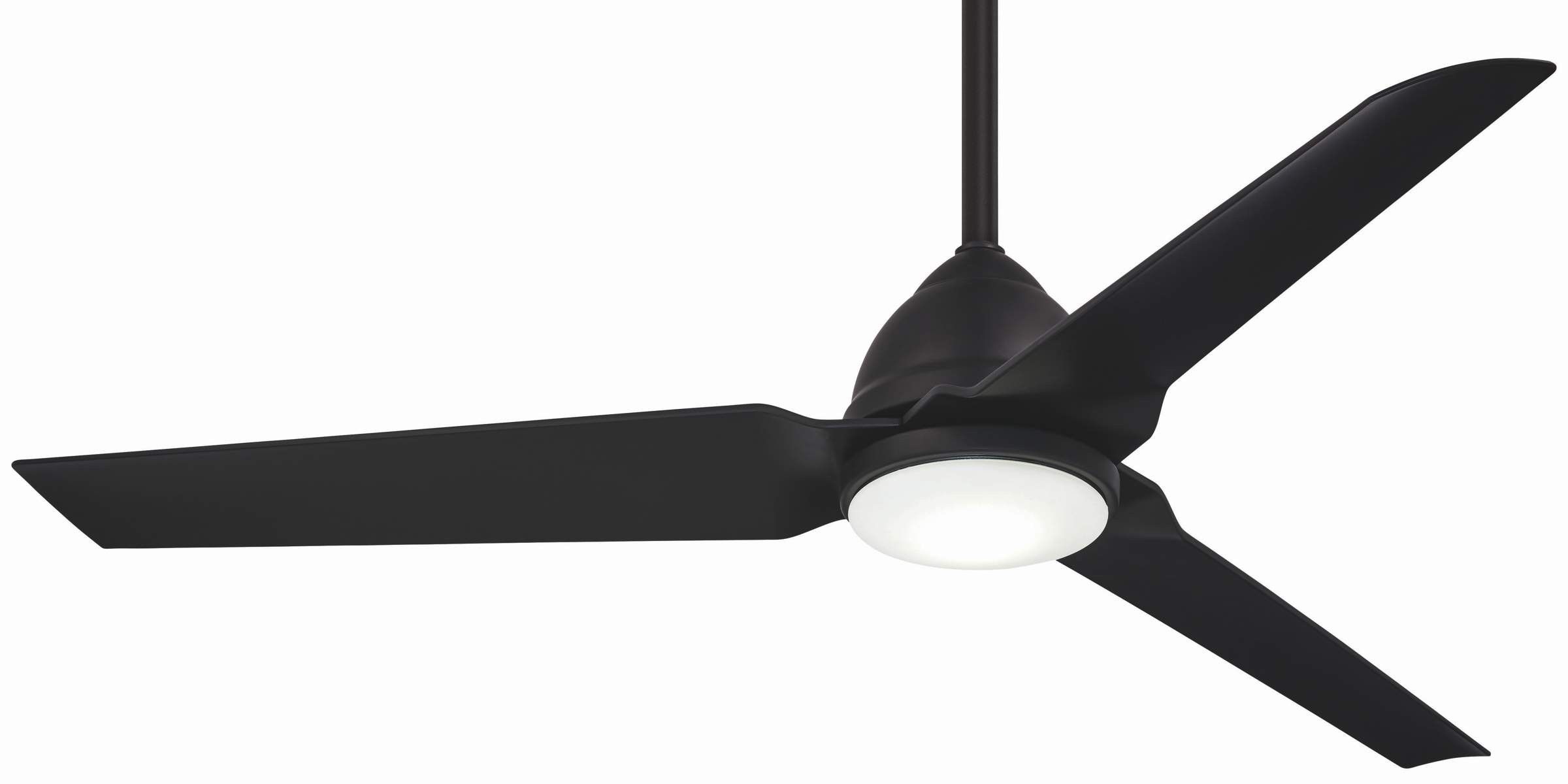 Java 3 Blade Outdoor Ceiling Fans Within 2019 Minka Aire Java Led Ceiling Fan Model F753lcl In Coal (Photo 14 of 20)
