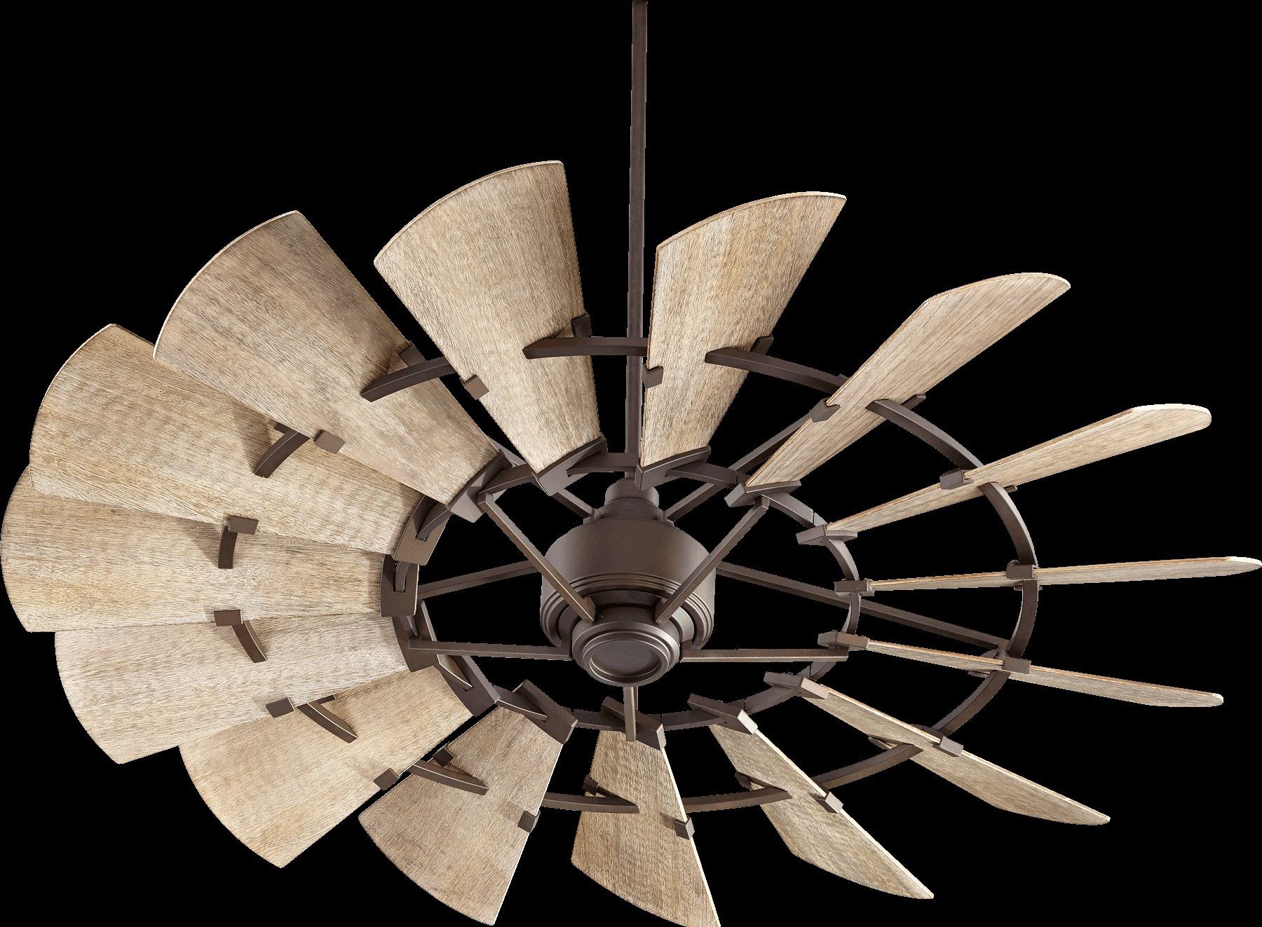 Joanne Windmill 15 Blade Ceiling Fans Within Well Known Laurel Foundry Modern Farmhouse 60" Froid Windmill 15 Blade Ceiling Fan (Photo 10 of 20)
