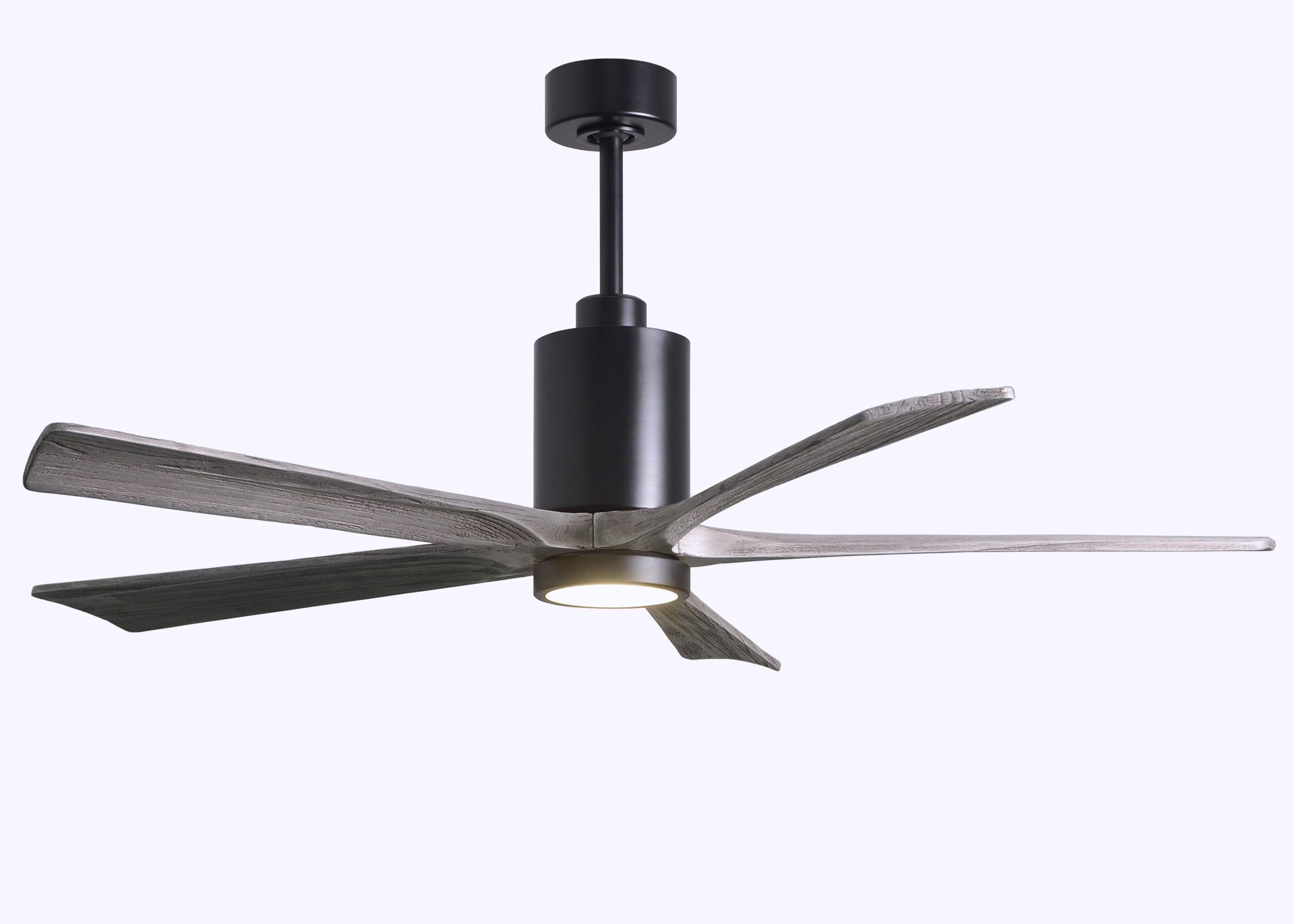 Latest 60" Menik 5 Blade Led Ceiling Fan With Remote Pertaining To Symbio 5 Blade Led Ceiling Fans (View 5 of 20)