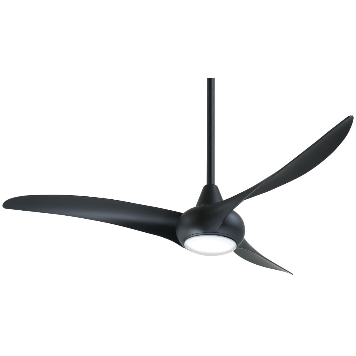Minkaaire Light Wave In Popular Wave 3 Blade Led Ceiling Fans With Remote (View 4 of 20)