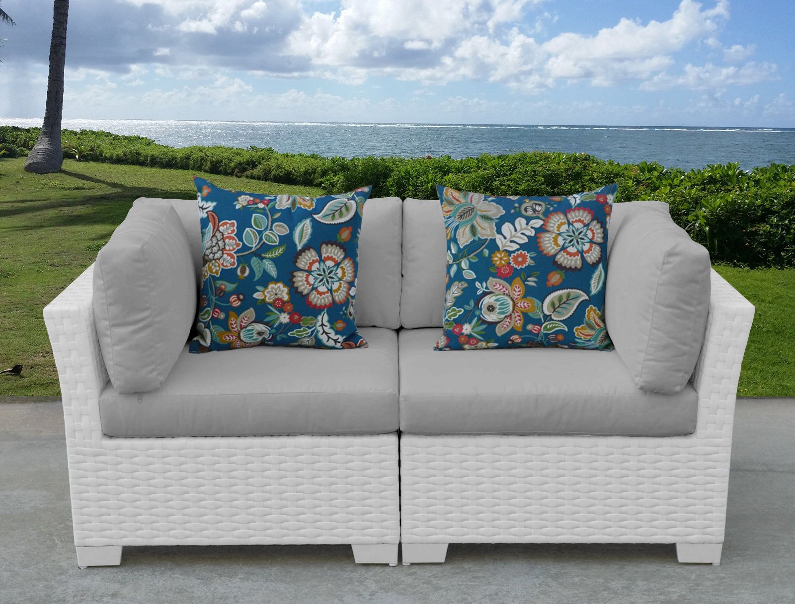 Monaco Loveseat With Cushions In Most Recent Tripp Loveseats With Cushions (View 14 of 20)
