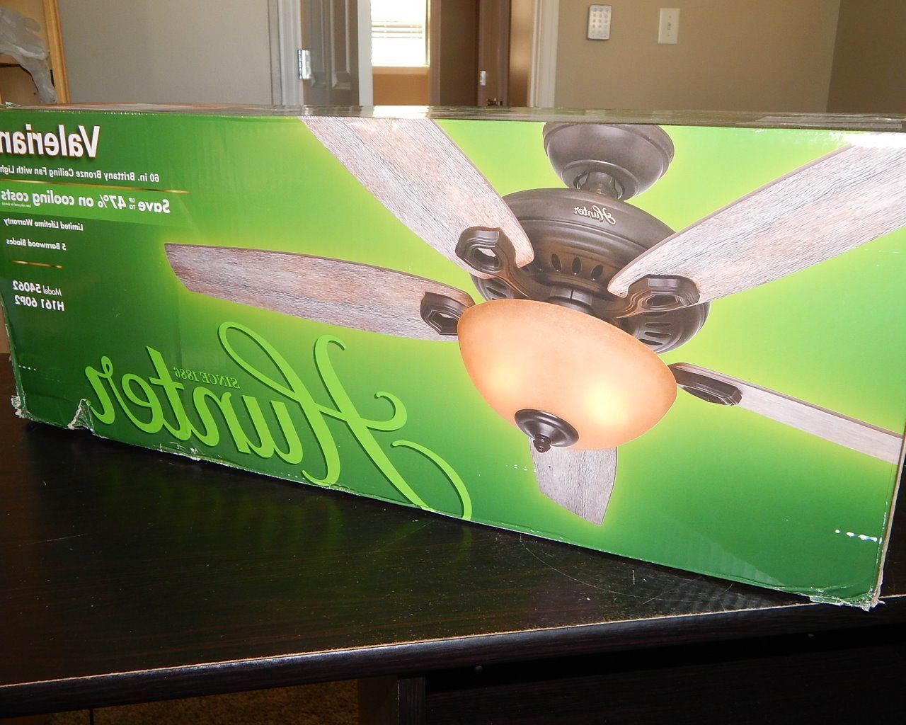 Most Current 60 In Ceiling Fan With Light – Pixball Throughout Valerian 5 Blade Ceiling Fans (View 19 of 20)