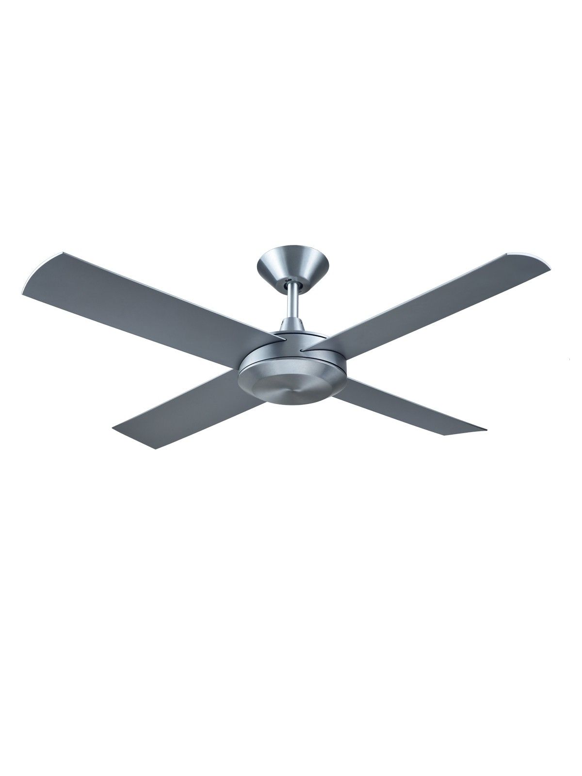 Most Current Concept Ii 2014 132cm Timber Blade Fan In Brushed Aluminium Inside Concept Ii 3 Blade Ceiling Fans (View 15 of 20)
