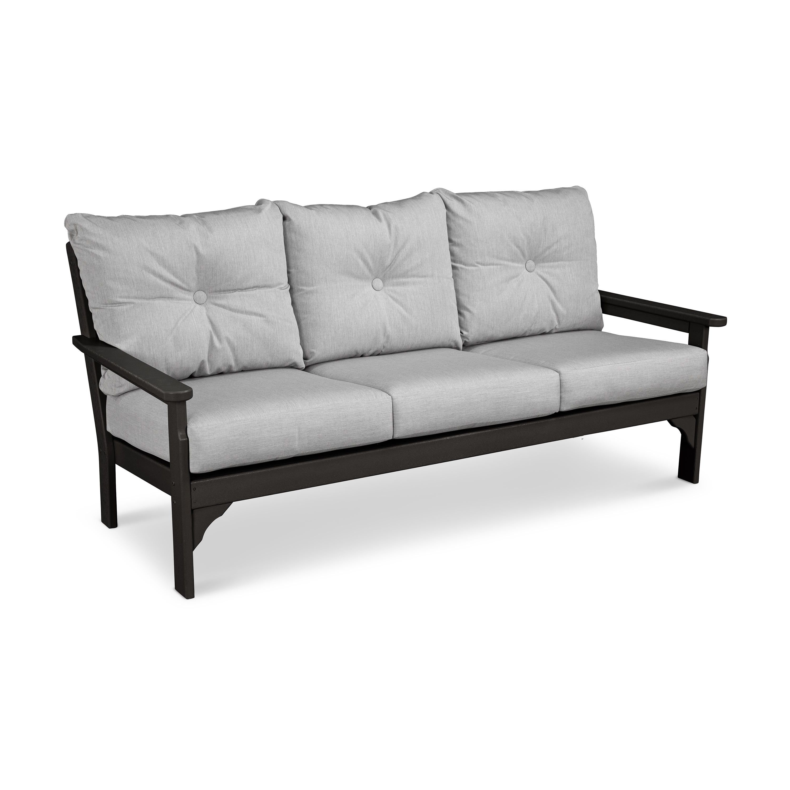 Most Popular Polywood® Vineyard Outdoor Deep Seating Sofa Throughout Vineyard Deep Seating Sofas (View 6 of 20)