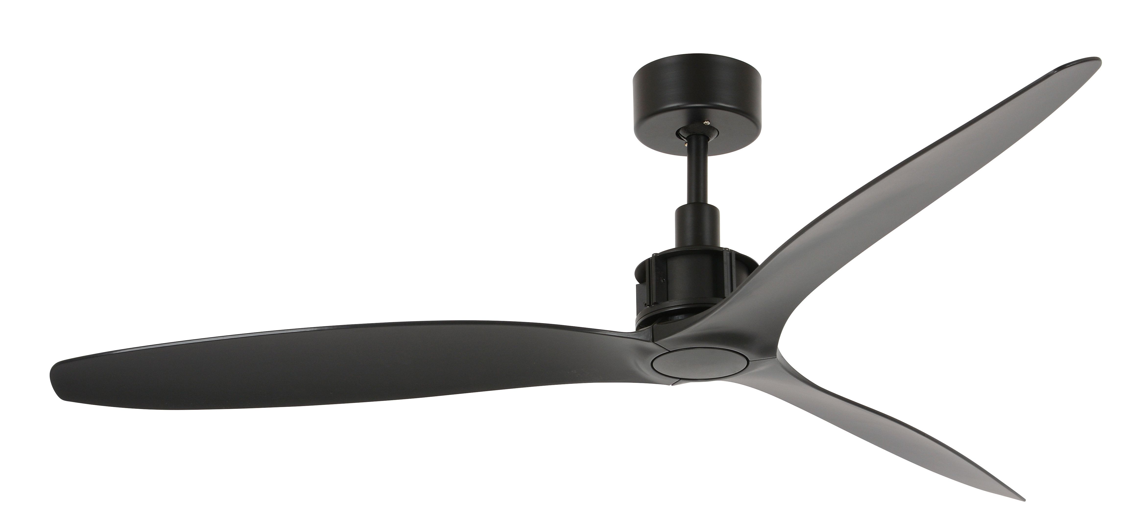 Most Popular Ronan 3 Blade Ceiling Fans Intended For Ebern Designs 52" Catoe 3 Blade Ceiling Fan With Remote (View 9 of 20)