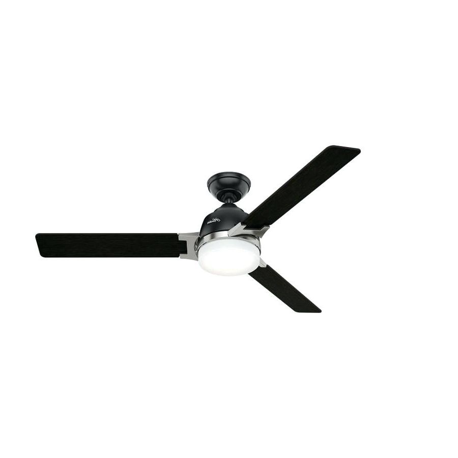 Most Recently Released Led Ceiling Fans Fan Light Fixtures – Simpleconnect.co Regarding Troy 3 Blade Led Ceiling Fans (Photo 14 of 20)