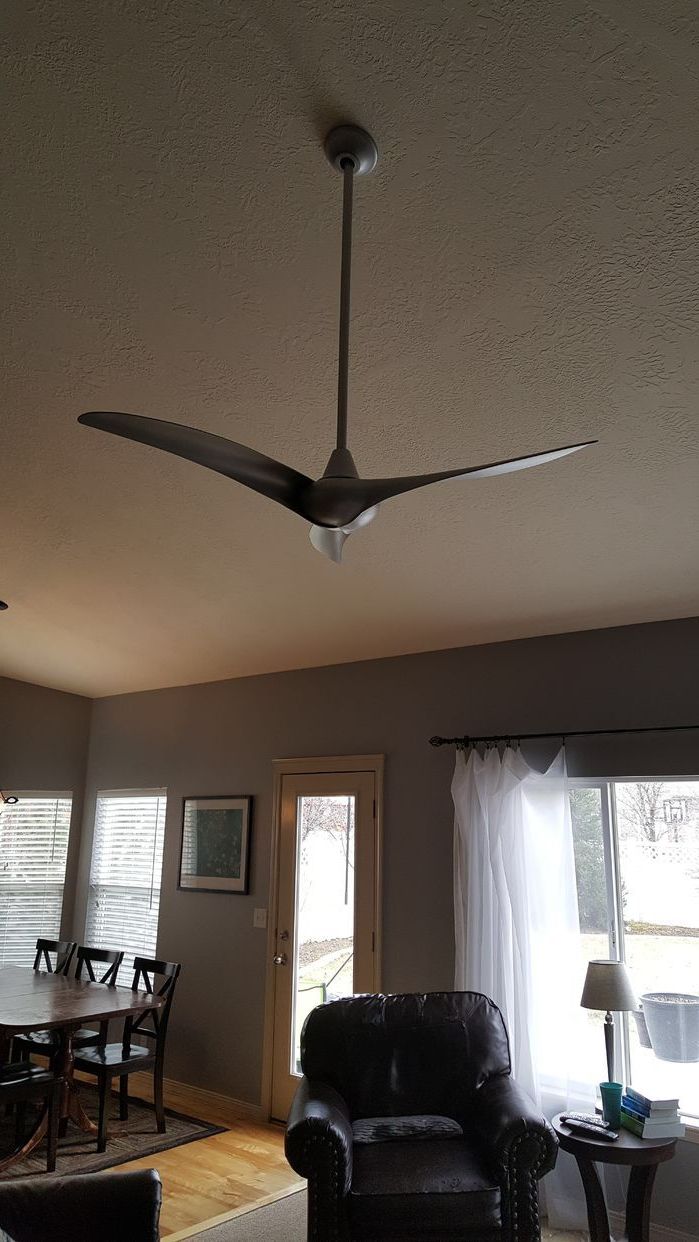 Newest Wave 3 Blade Ceiling Fans With Remote Intended For 52" Wave 3 Blade Ceiling Fan With Remote (Photo 1 of 20)