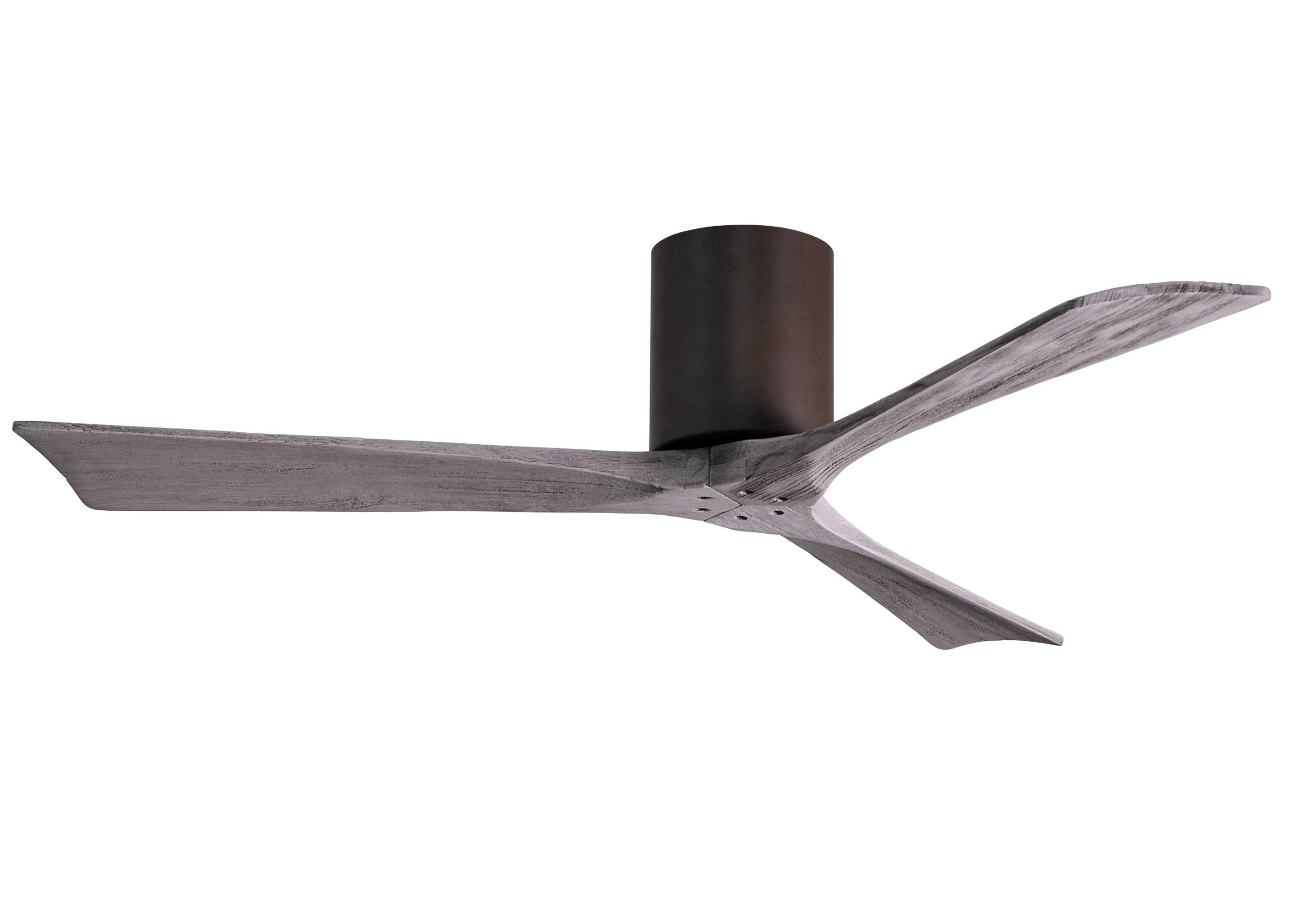 Preferred Wade Logan 52" Tyree 3 Blade Ceiling Fan With Remote Within Hedin 3 Blade Hugger Ceiling Fans (Photo 18 of 20)