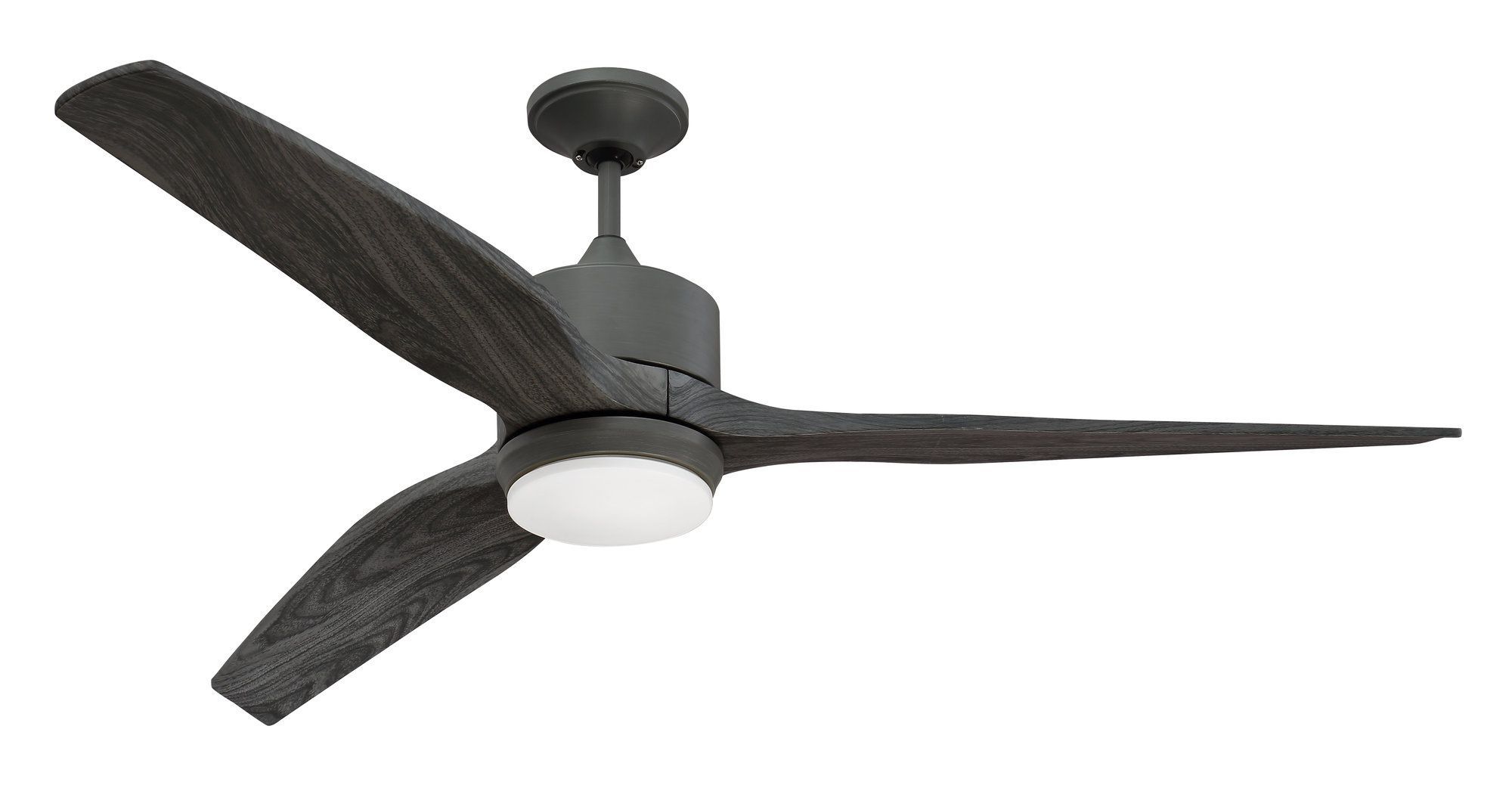 Recent 60" Dominique 3 Blade Led Ceiling Fan With Remote (Photo 12 of 20)